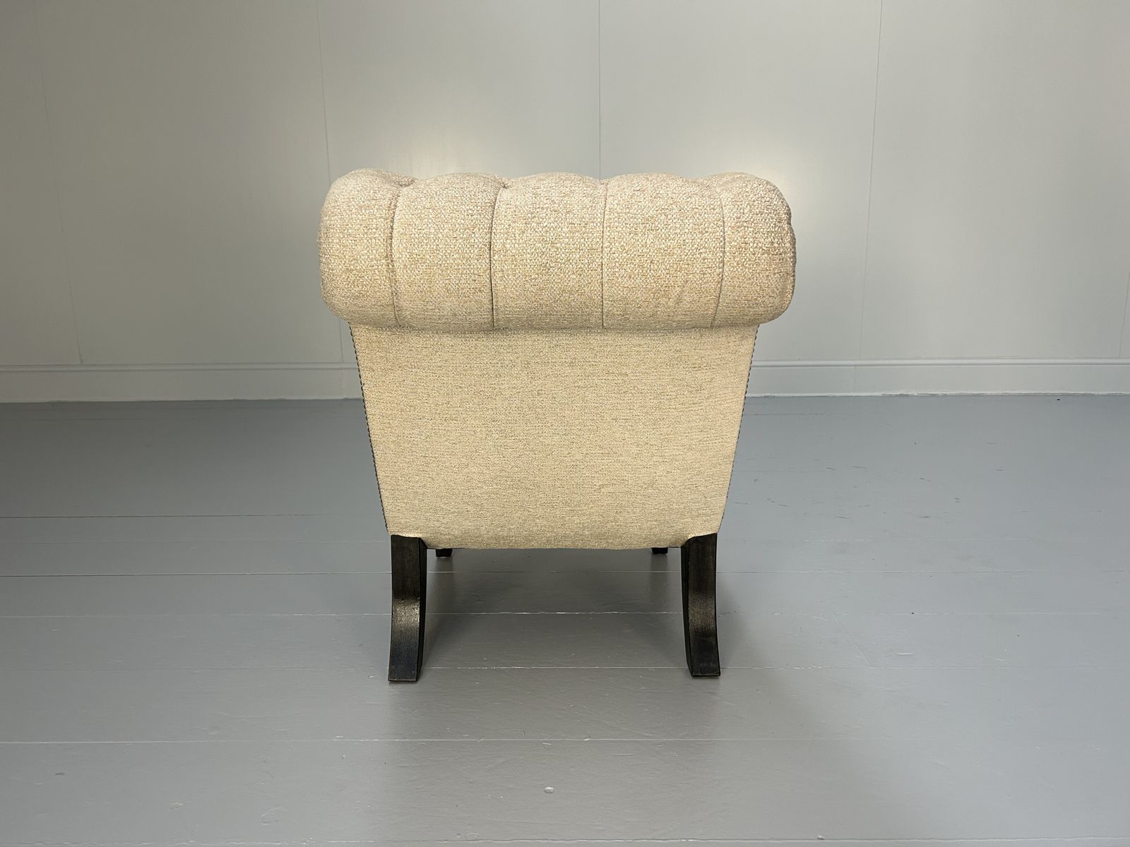 Bespoke "Brewster" Chair Chair In Romo Fabric photo for sale