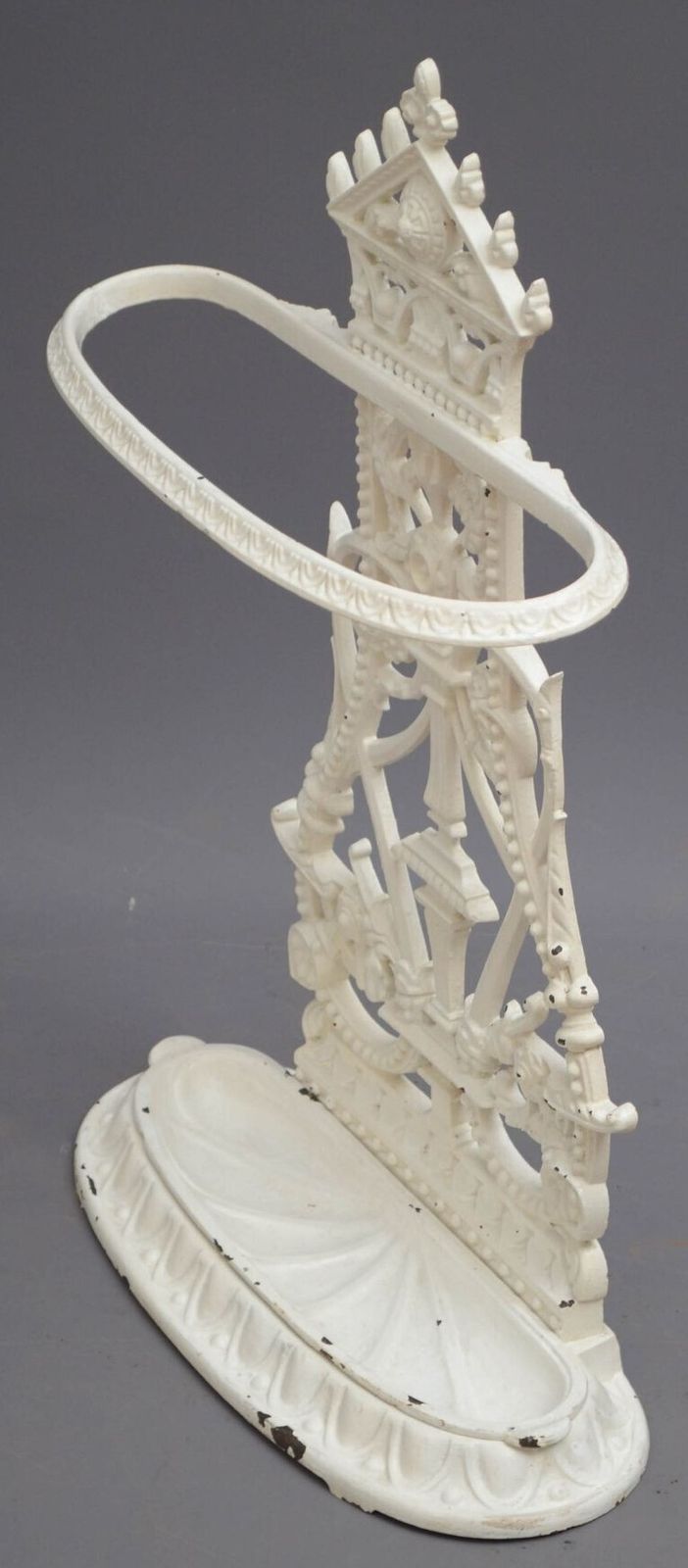 A Victorian Period Cast Iron Umbrella Stand / Walking Stick Stand photo furniture