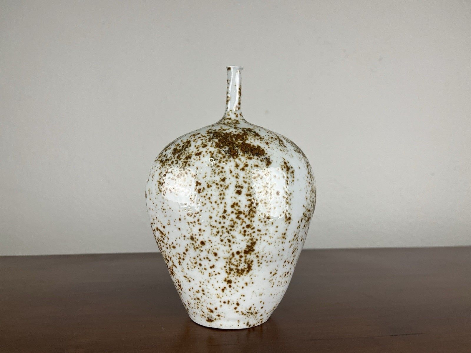 Vintage Design 70’s Onion Ceramic Monoflower Vase photo vintage