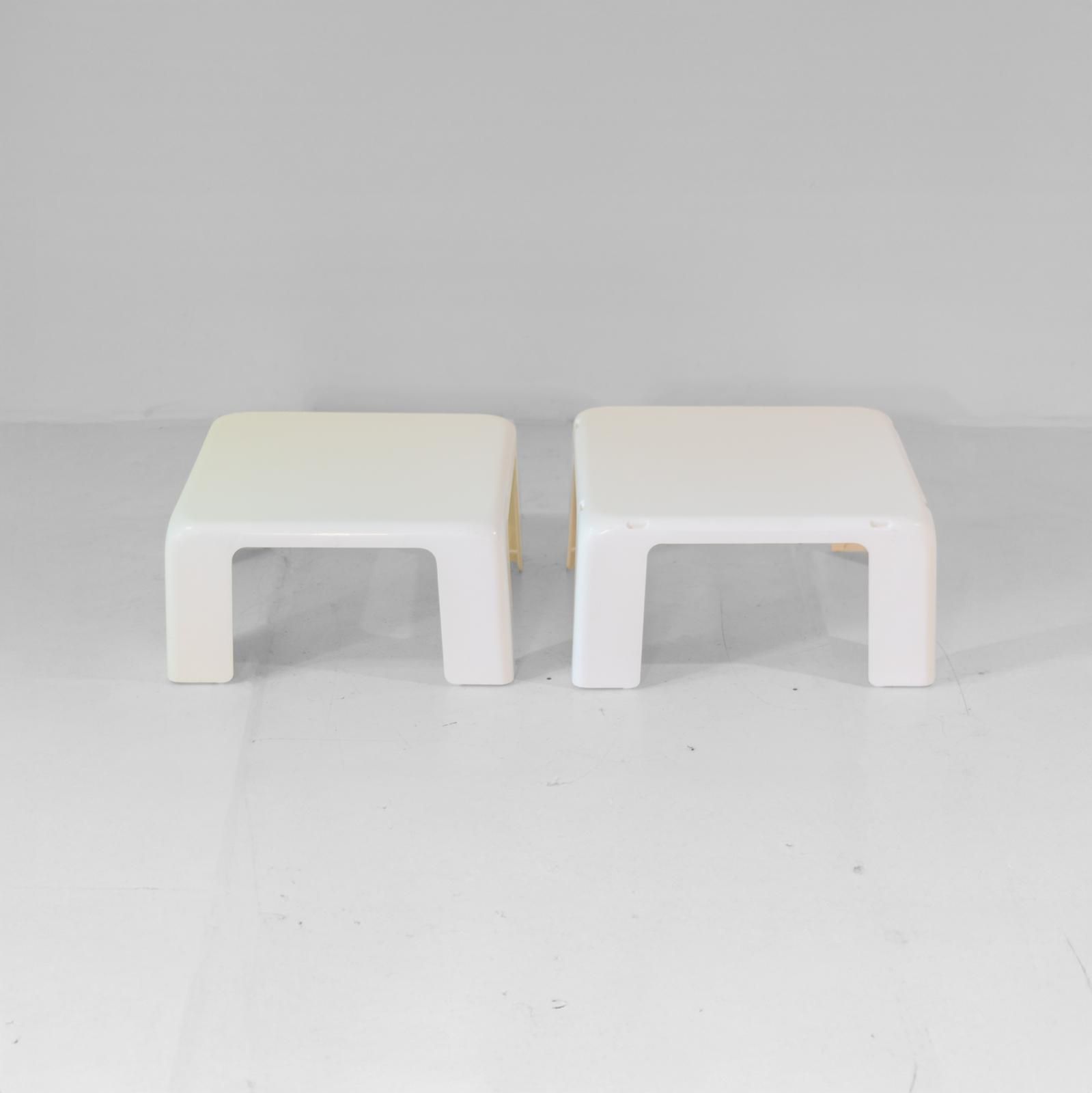 1960s Space Age Side Tables, Model "Quattro Gatti", Mario Bellini For C&B Italia photo for sale