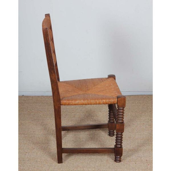 Pair Of Chairs In The Taste Of Charles Dudouyt, 1950 photo vinterior