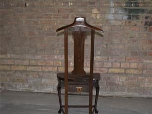 Edwardian Oak Valet Chair Zx2348 photo Furniture
