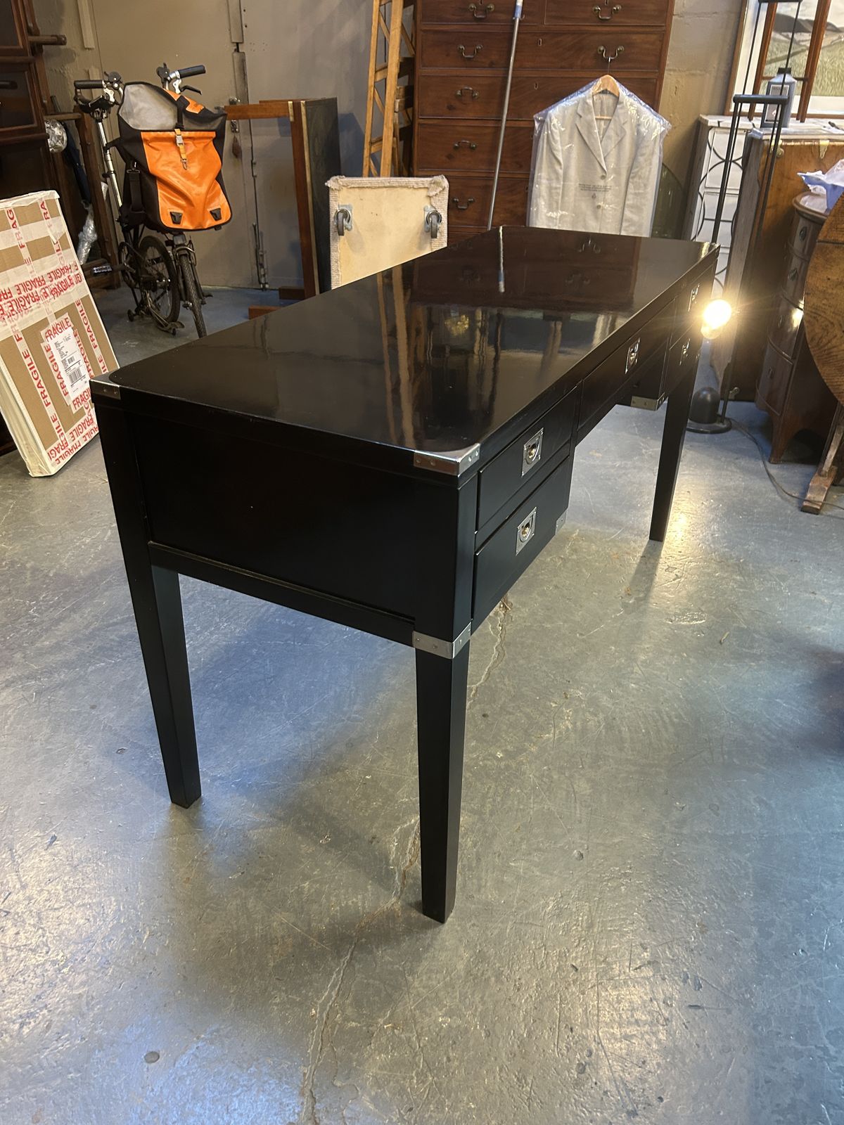 Ebonised Desk By Eichholtz photo buy