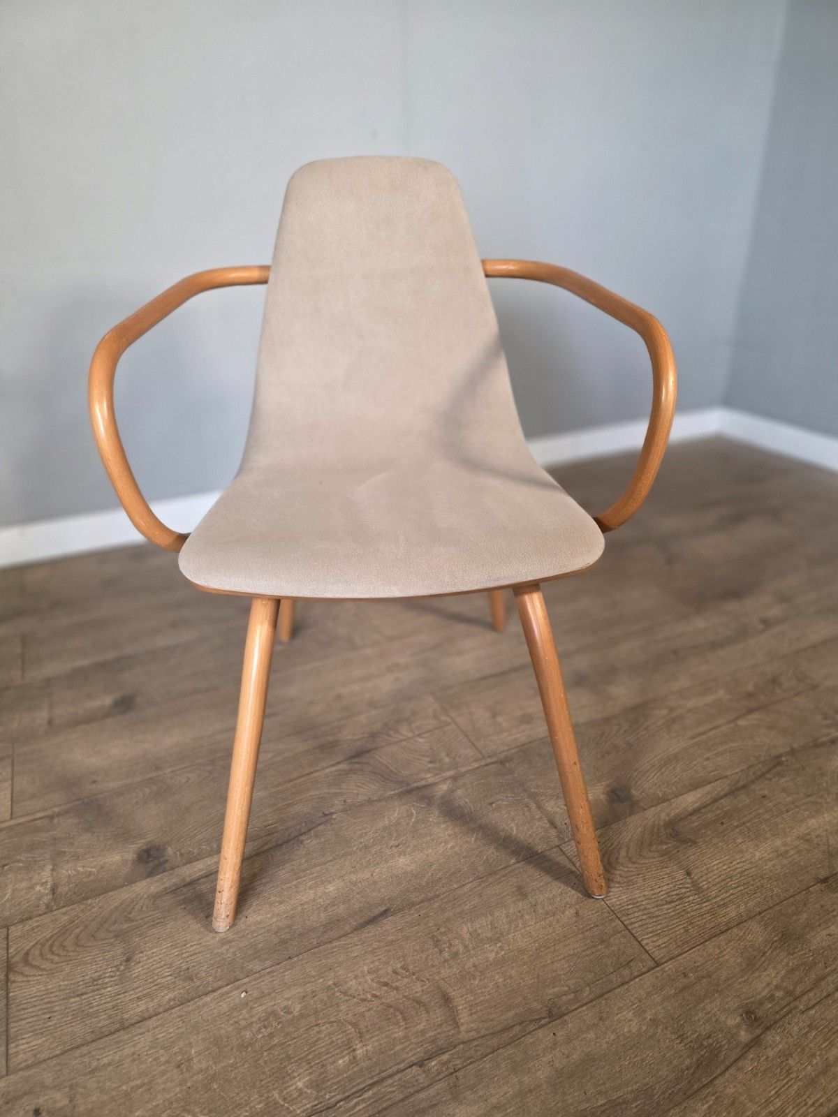 A Pair Of Ton Bentwood Armchairs photo 280.0