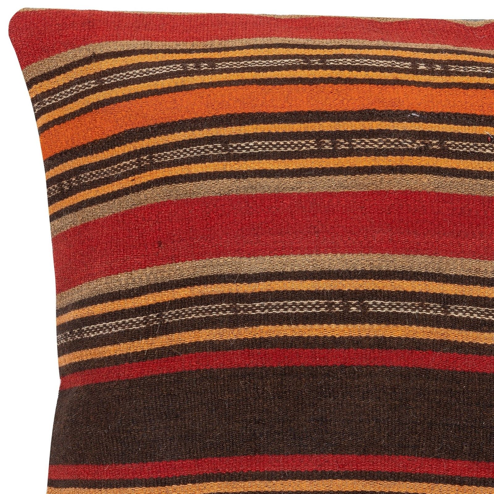 20"X20" Handwoven Kilim Cushion Cover. Accent Pillow. Vintage Throw Pillow Cover photo for sale