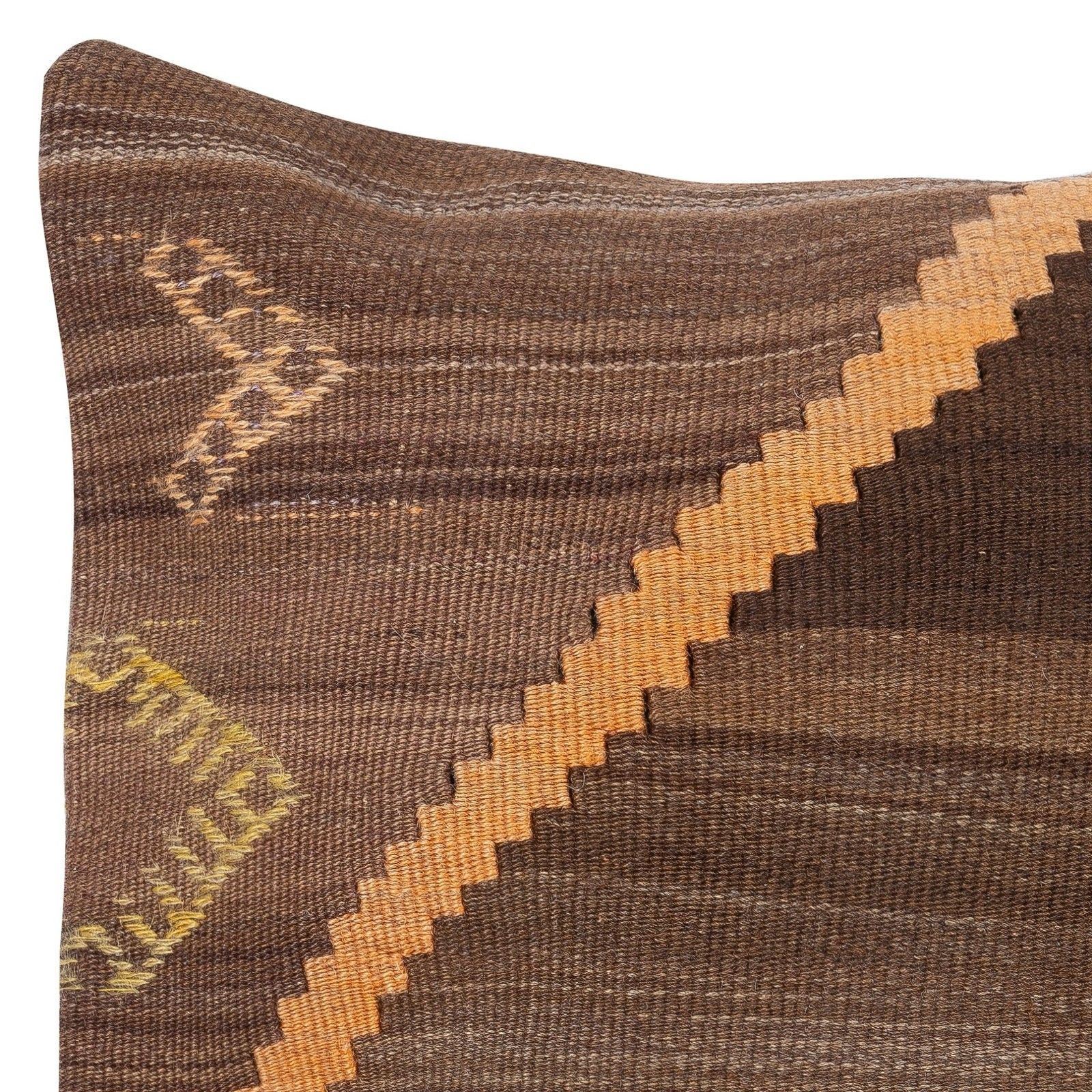 20"X20" Handwoven Kilim Cushion Cover. Accent Pillow. Vintage Throw Pillow Cover photo for sale