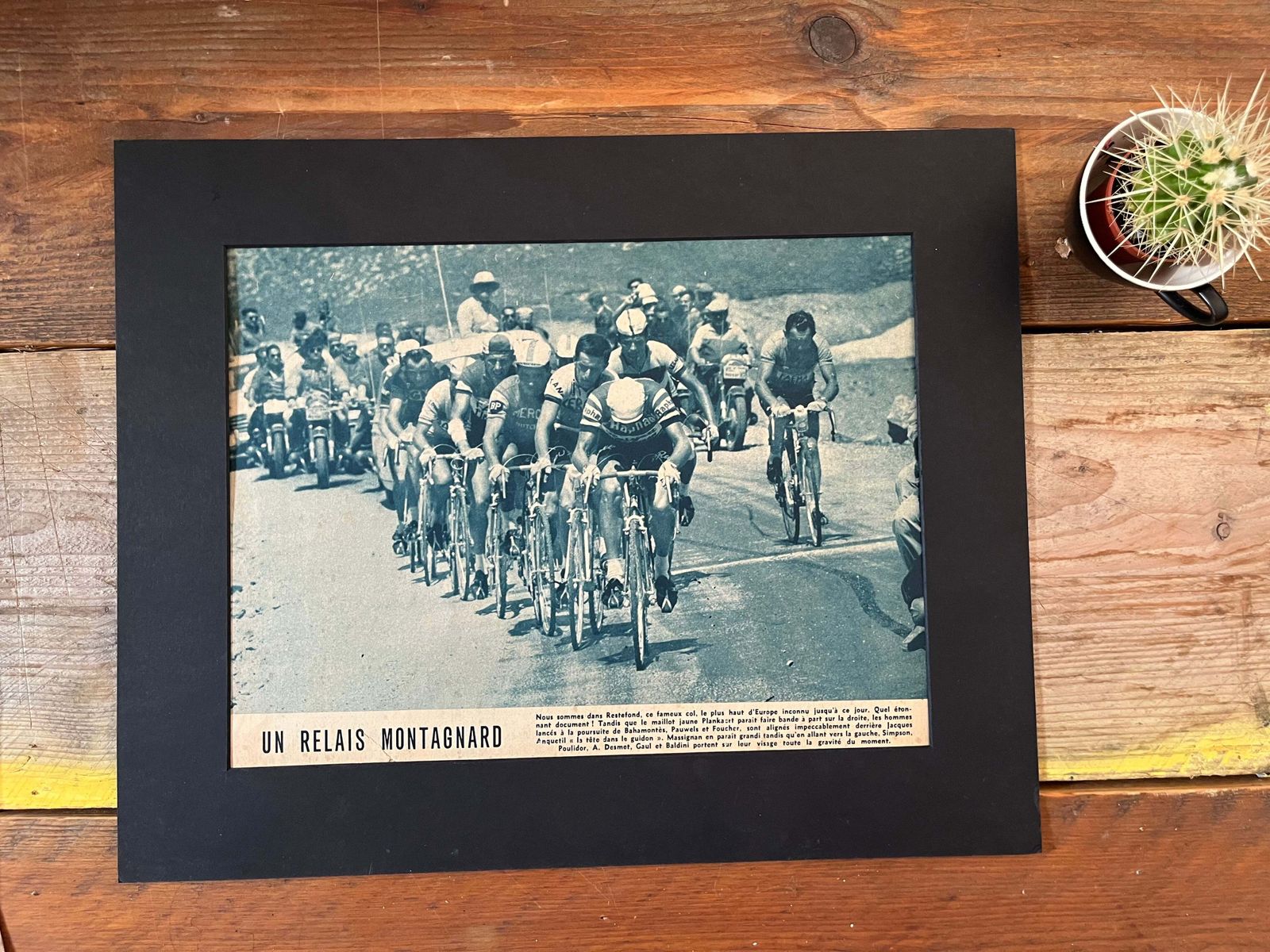 Tour De France Jacques Anquetil Tom Simpson Raymond Poulidor C1963 Poster photo Art