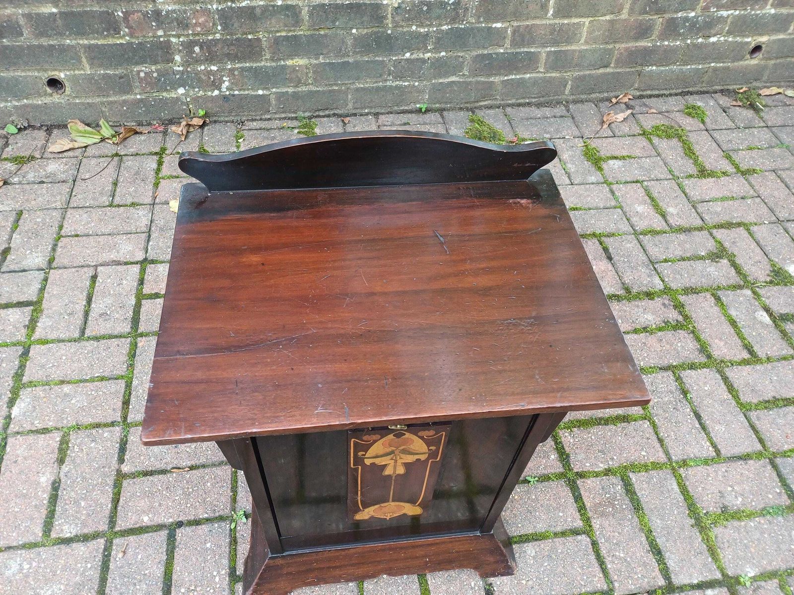375.0 Top Quality Antique Arts & Crafts Mahogany Inlaid Coal Scuttle Vintage Mackintosh Style Art Nouveau C1900 photo