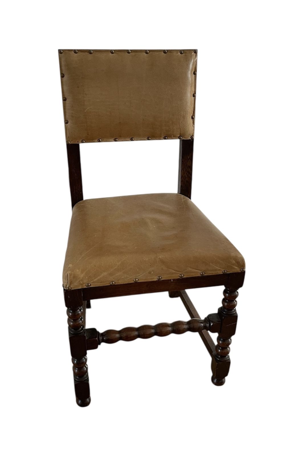 5 X Oak English Chairs, Early 20th Century photo Furniture