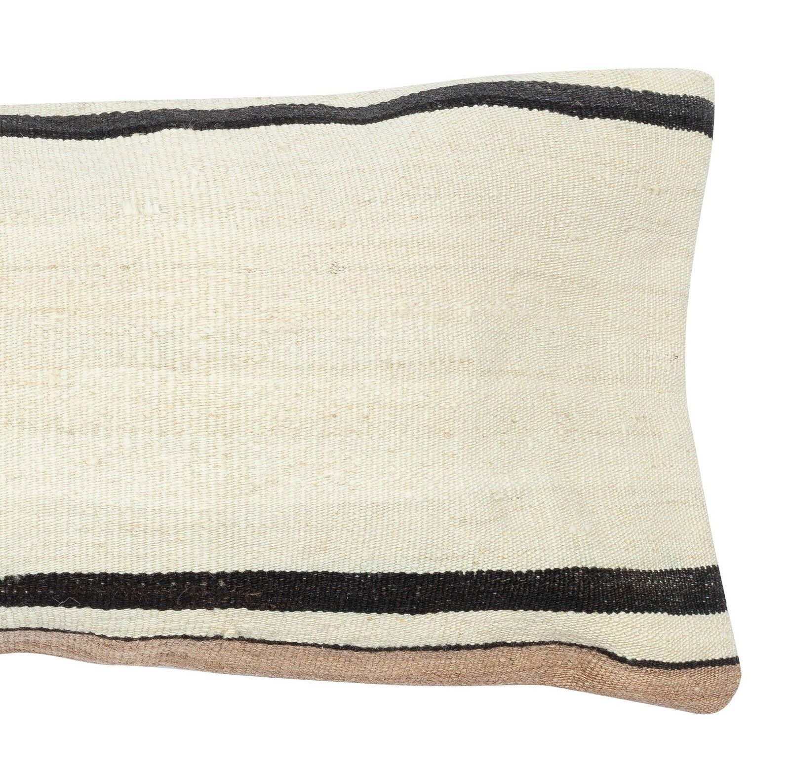12"X28" Handwoven Turkish Kilim Cushion Cover. Throw Pillow. Lumbar Pillow Cover photo for sale