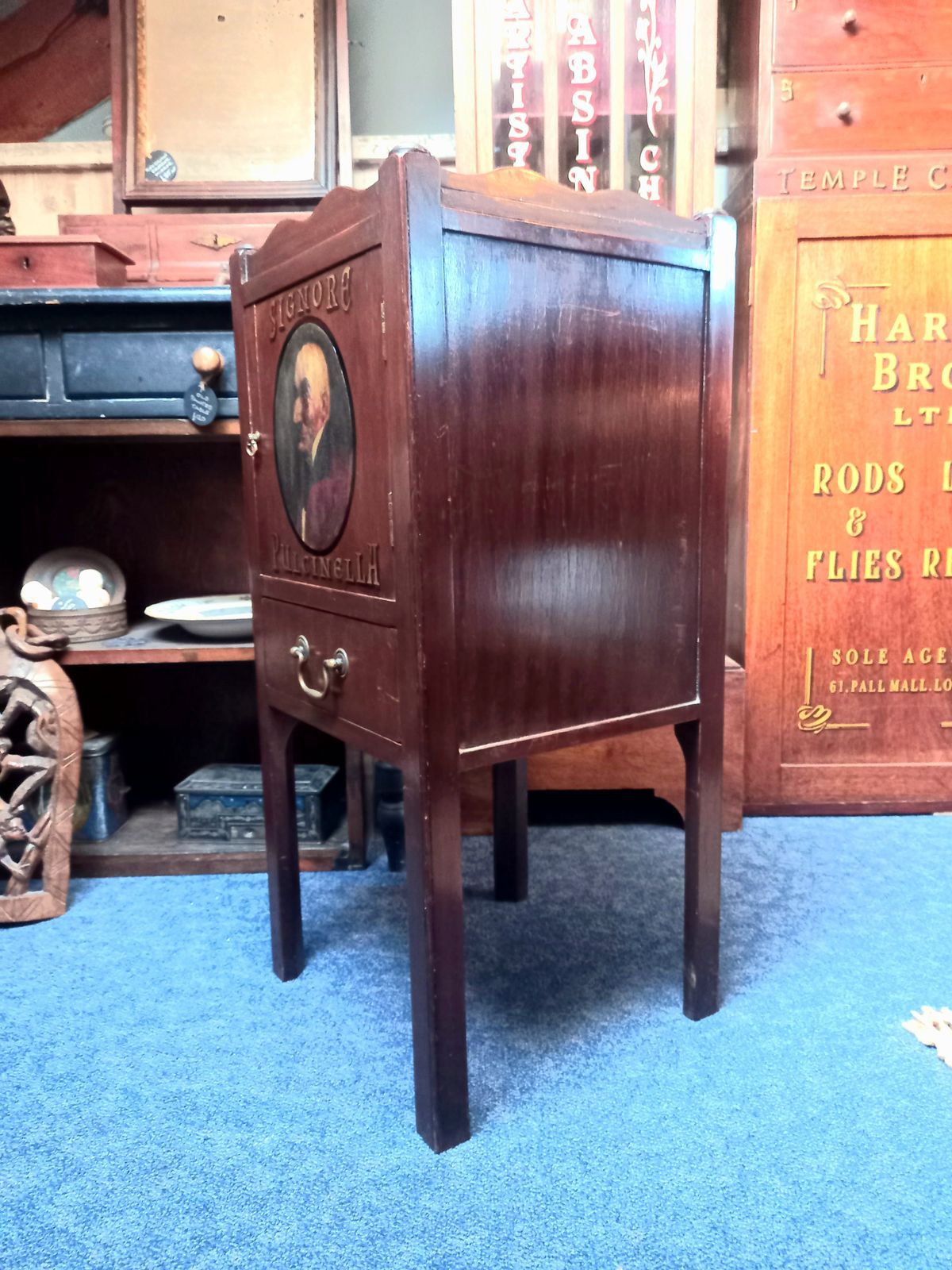 Antique 19th Century Cabinet / Nightstand photo 290.0