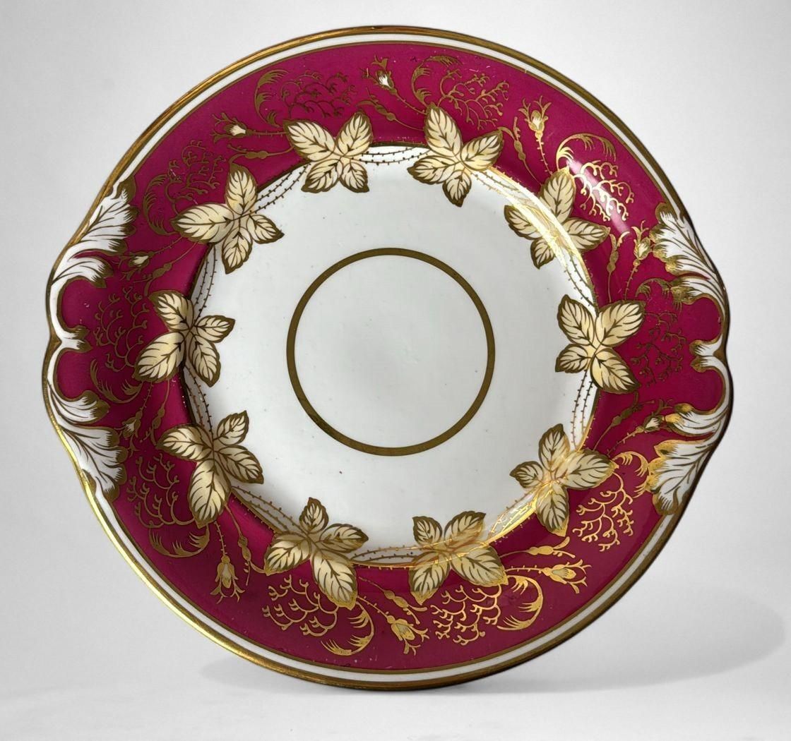 photo furniture Napoleon III Pair Of French “Porcelaine De Paris” Dessert Trays