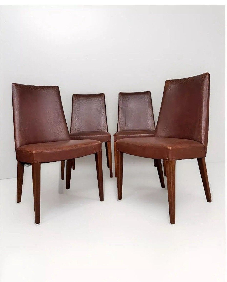 Vtg Mid Century Set Of 4 G Plan Dining Chairs Danish Scandi *Delivery Available*
