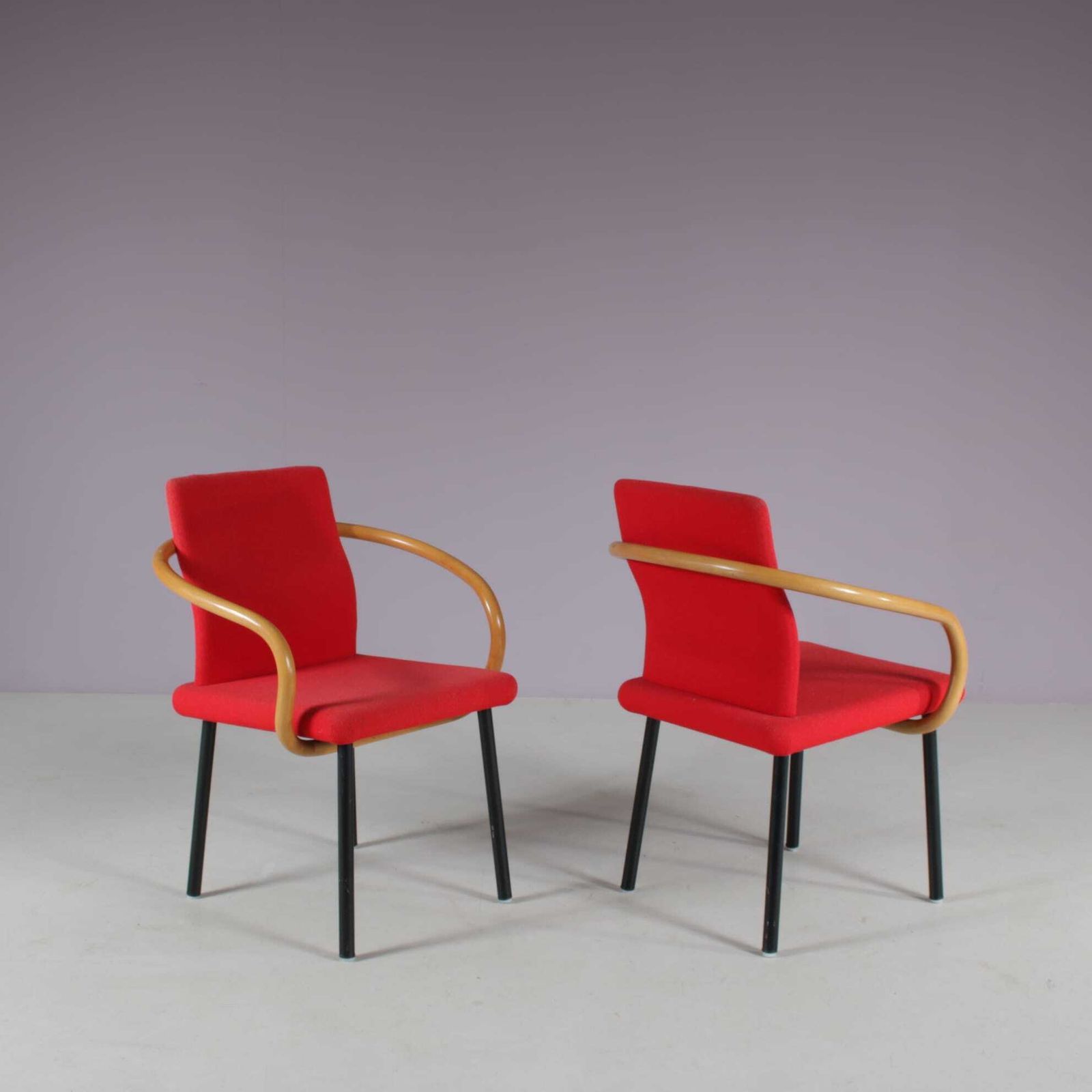 1980s “Mandarin” Chairs By Ettore Sottsass For Knoll International, USA photo 508.0