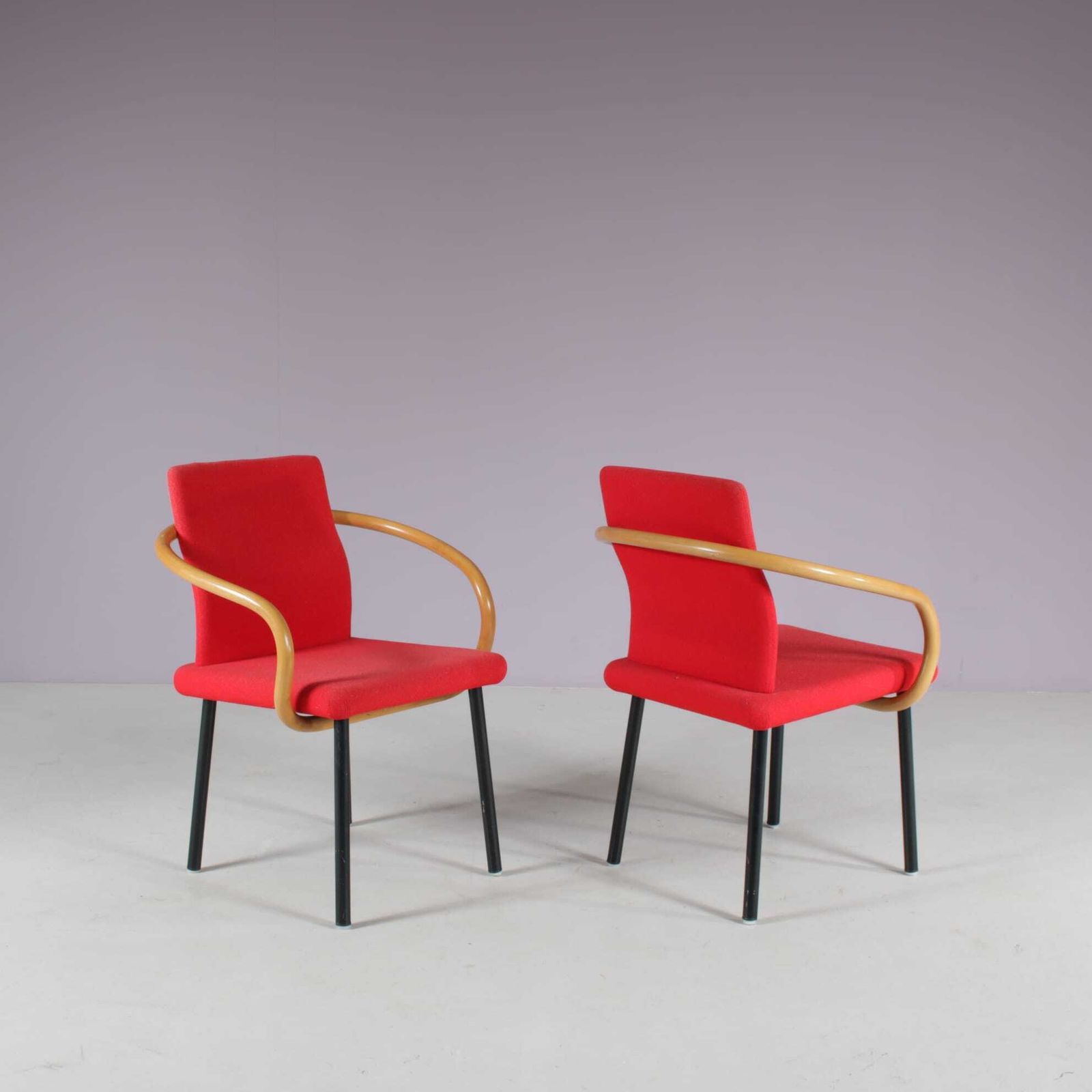 1980s “Mandarin” Chairs By Ettore Sottsass For Knoll International, USA photo vinterior