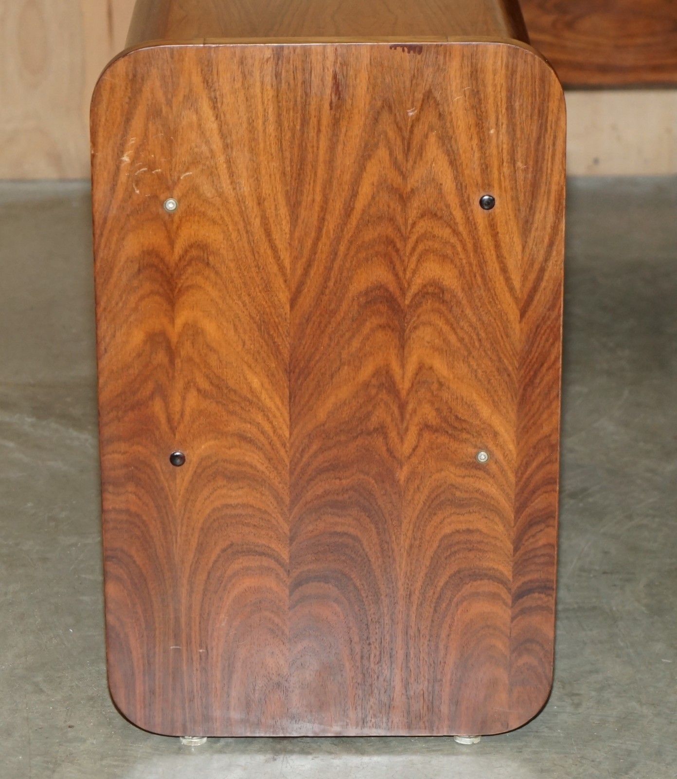 photo furniture Danish Mid Century Modern Brazilian Wood Office Left Corner Desk Part Of Suite