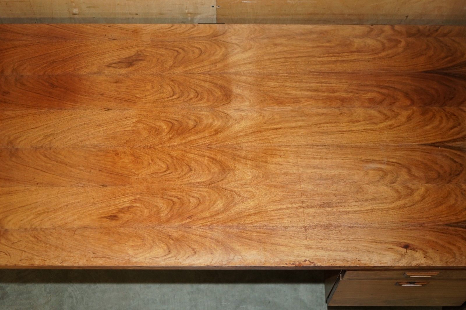 Unique Mid Century Modern Brazilian Office Desk Part Of Large Suite photo vinterior