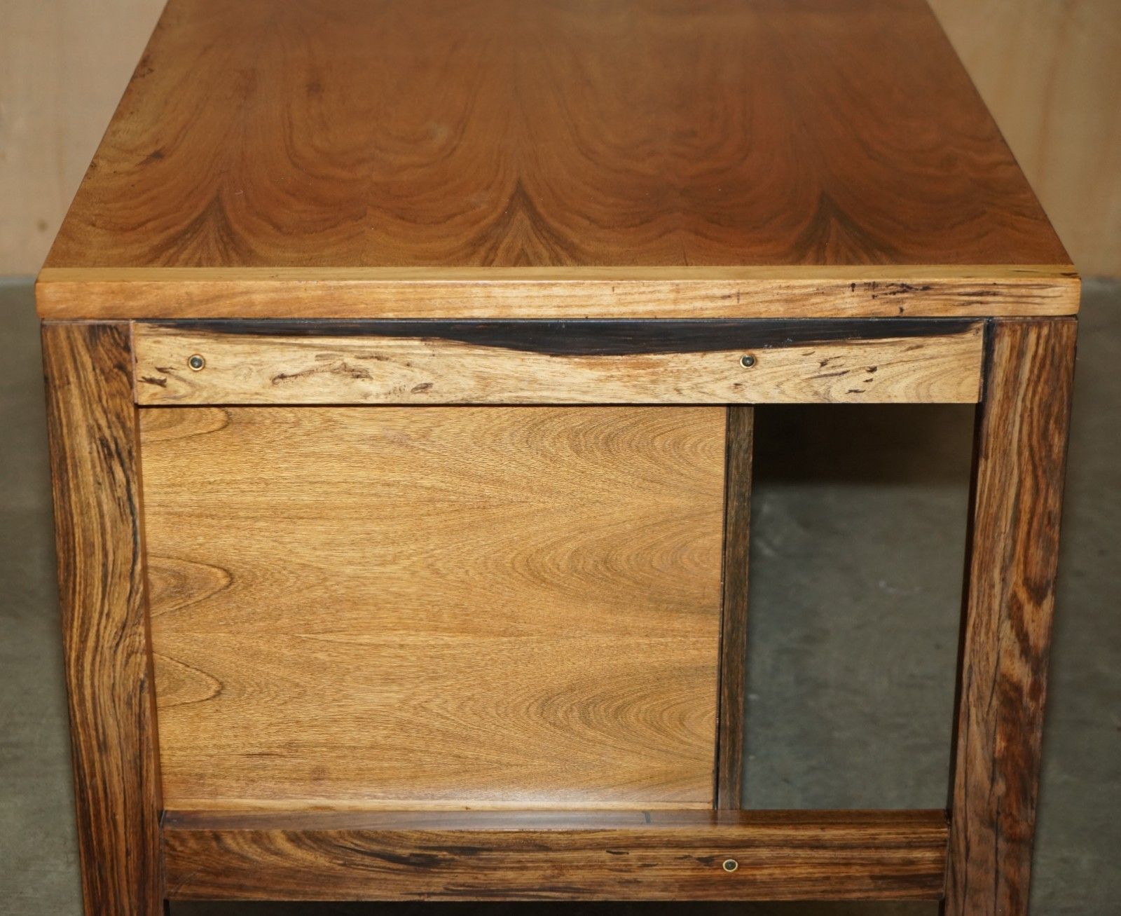 photo buy Unique Mid Century Modern Brazilian Office Desk Part Of Large Suite