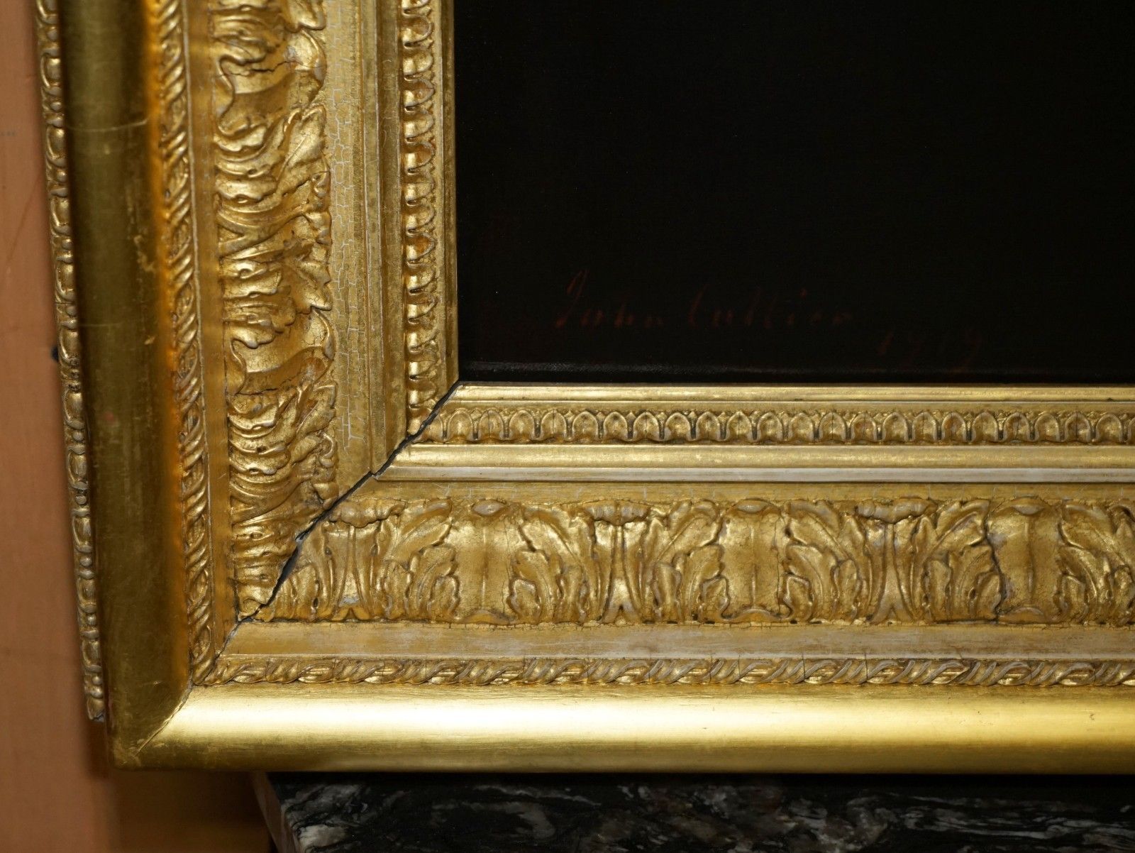 Art John Collier 1850 1934 Extra Large Oil Painting Of William Regester Esq Chairman photo