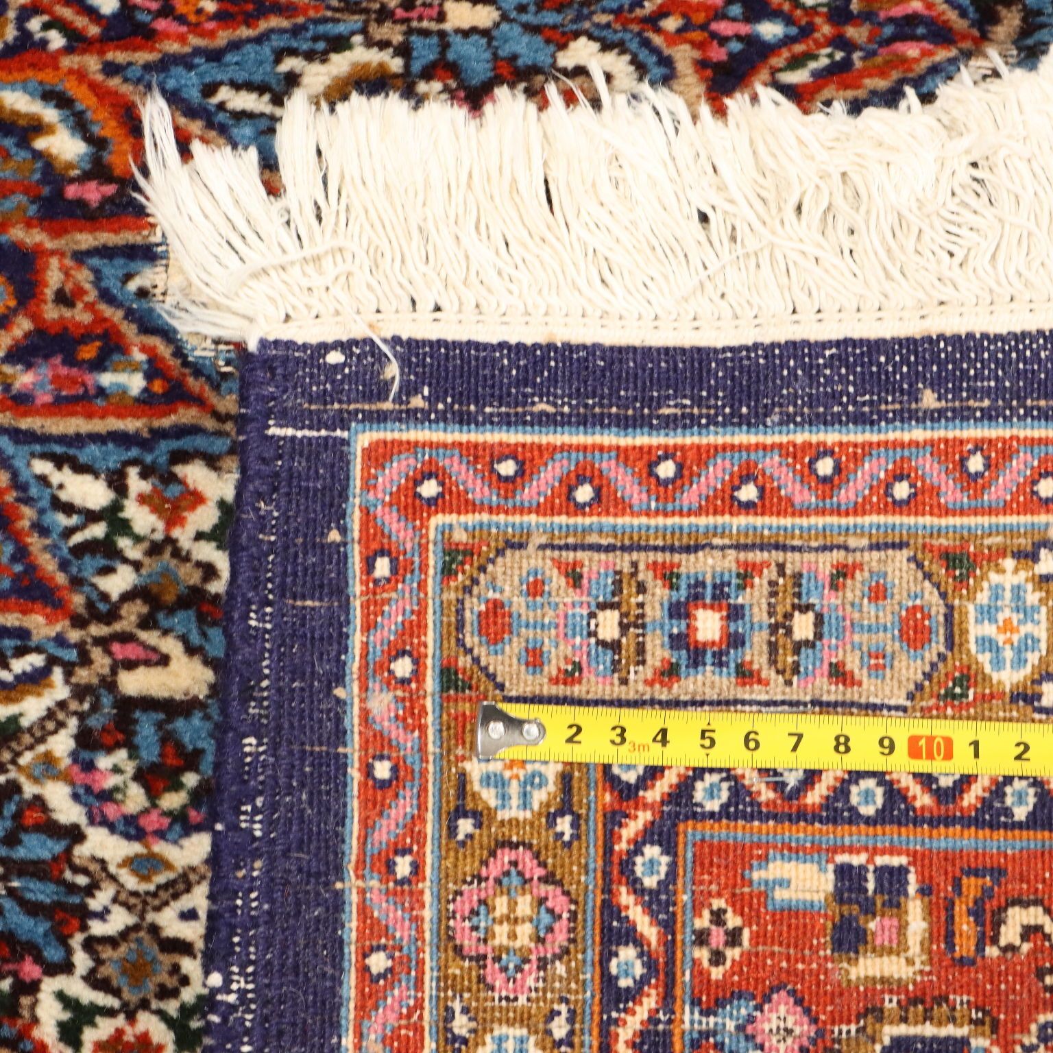 photo furniture Antique Asian Carpet Cotton Wool Heavy Knot 81 X 59 In