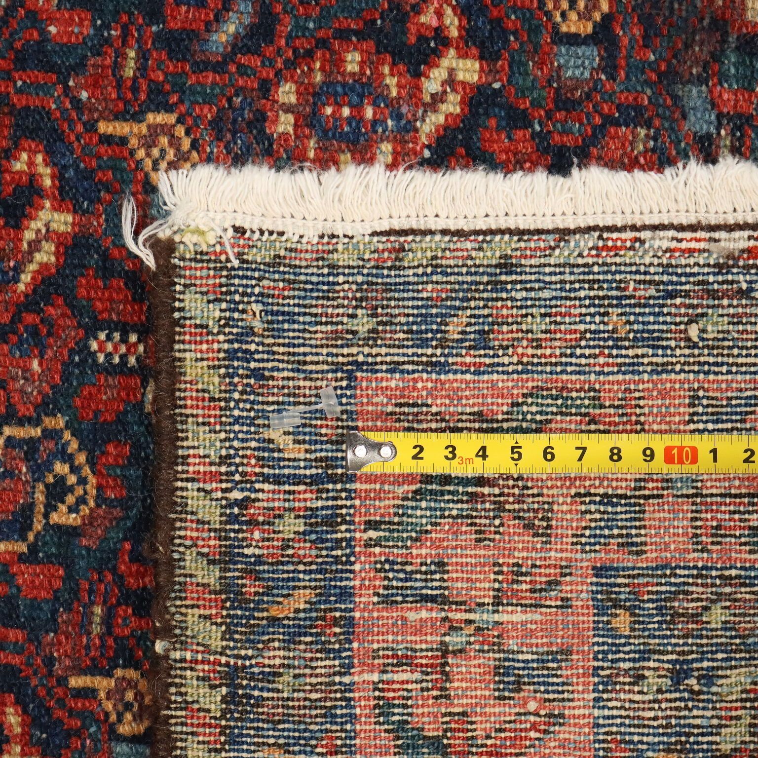 Antique Asian Carpet Cotton Wool Heavy Knot 59 X 40 In photo buy