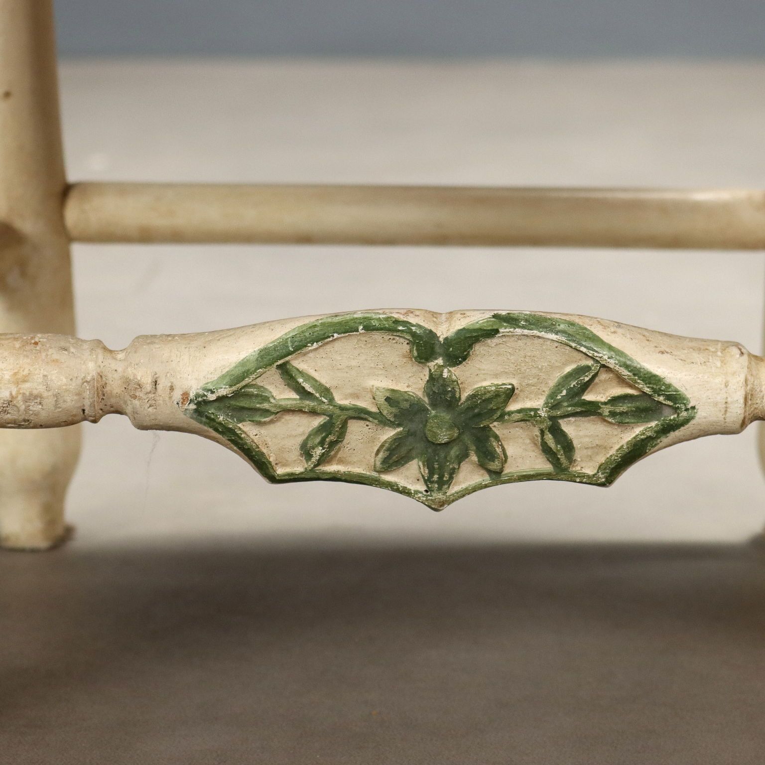 Antique Armchairs Baroque Style Lacquered Wood XIX Century photo buy
