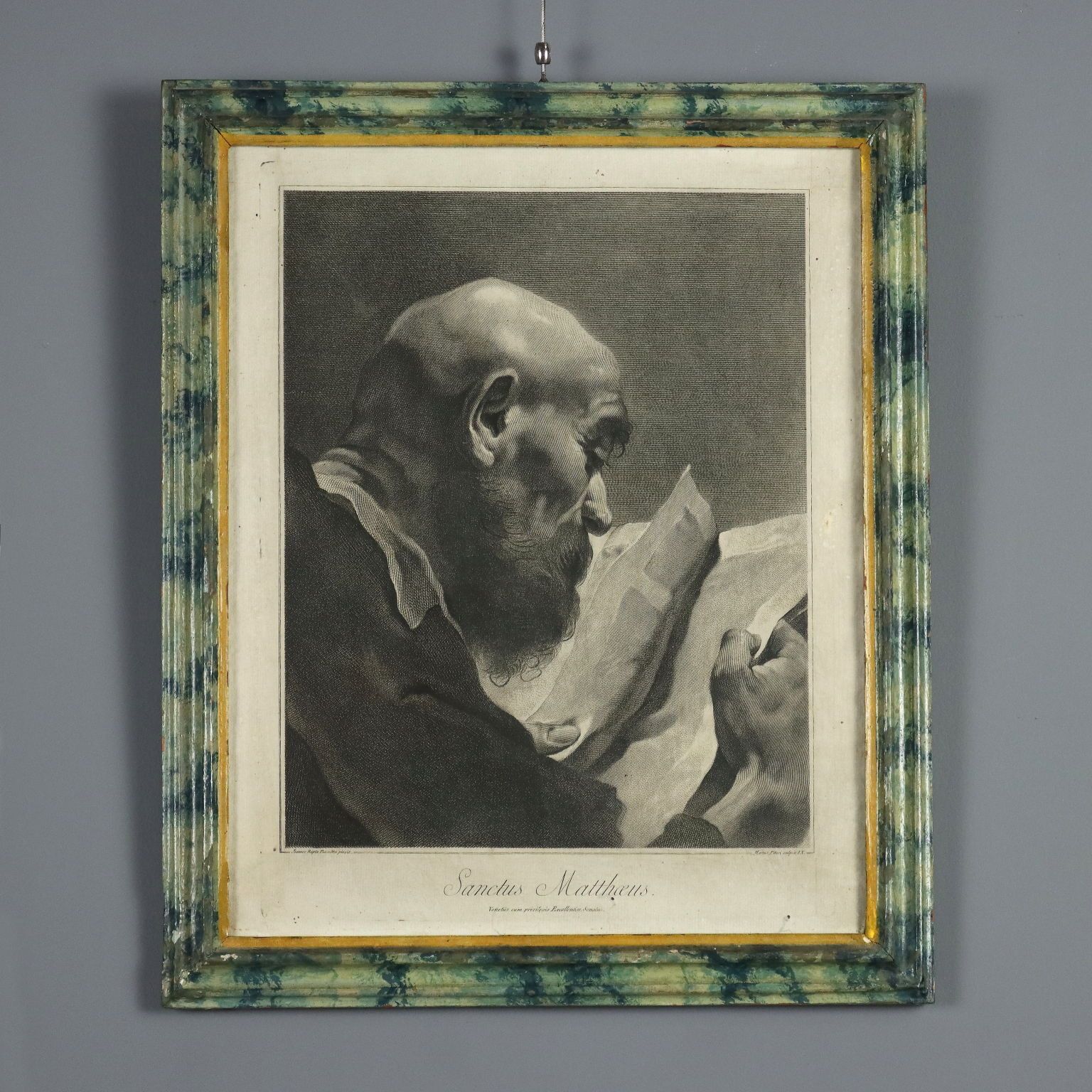 Antique Etchings Signed Marco Alvise Pitteri Italy 1742 photo buy