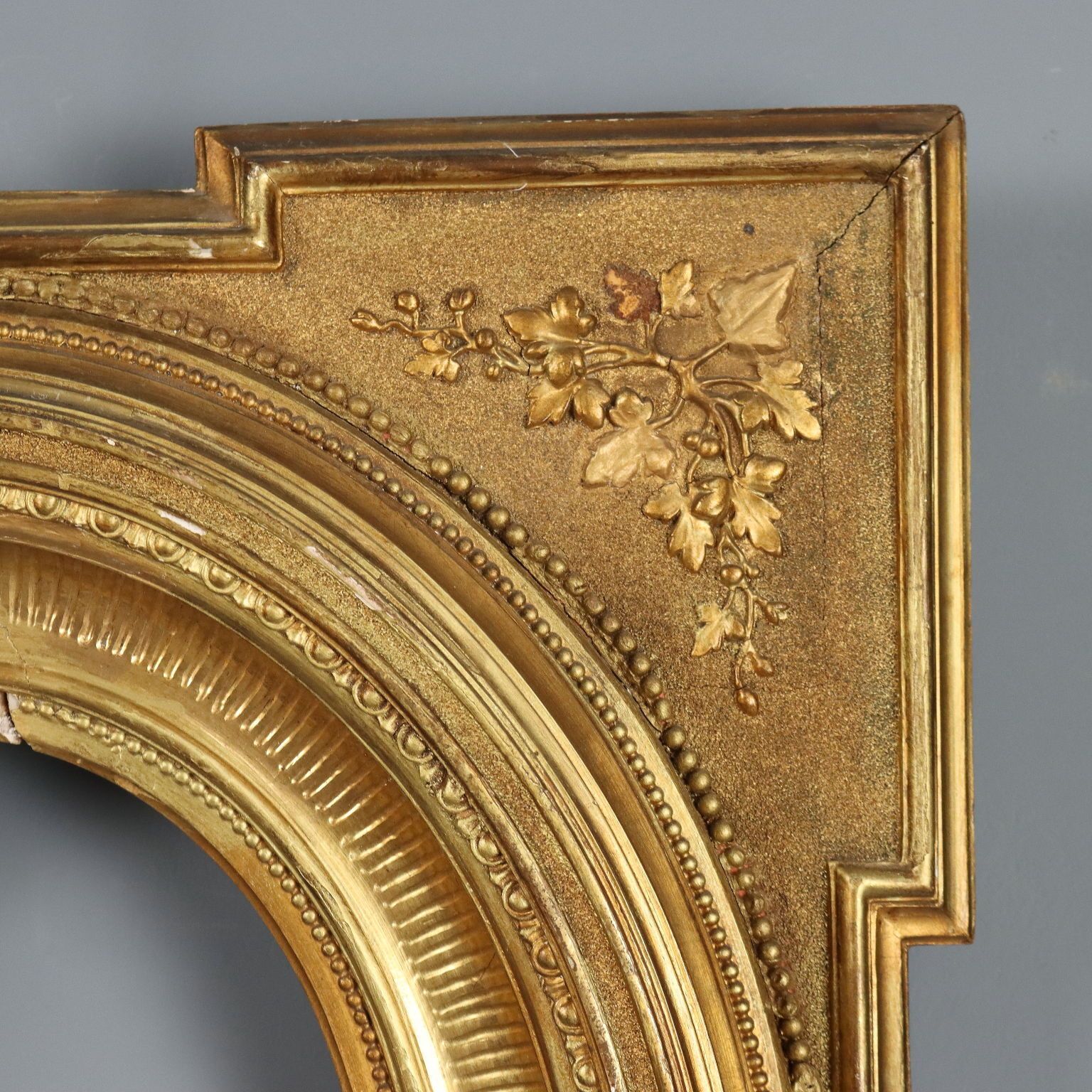 Antique Frame Gilded Carved Fir Italy Early XIX Century photo Home Decor