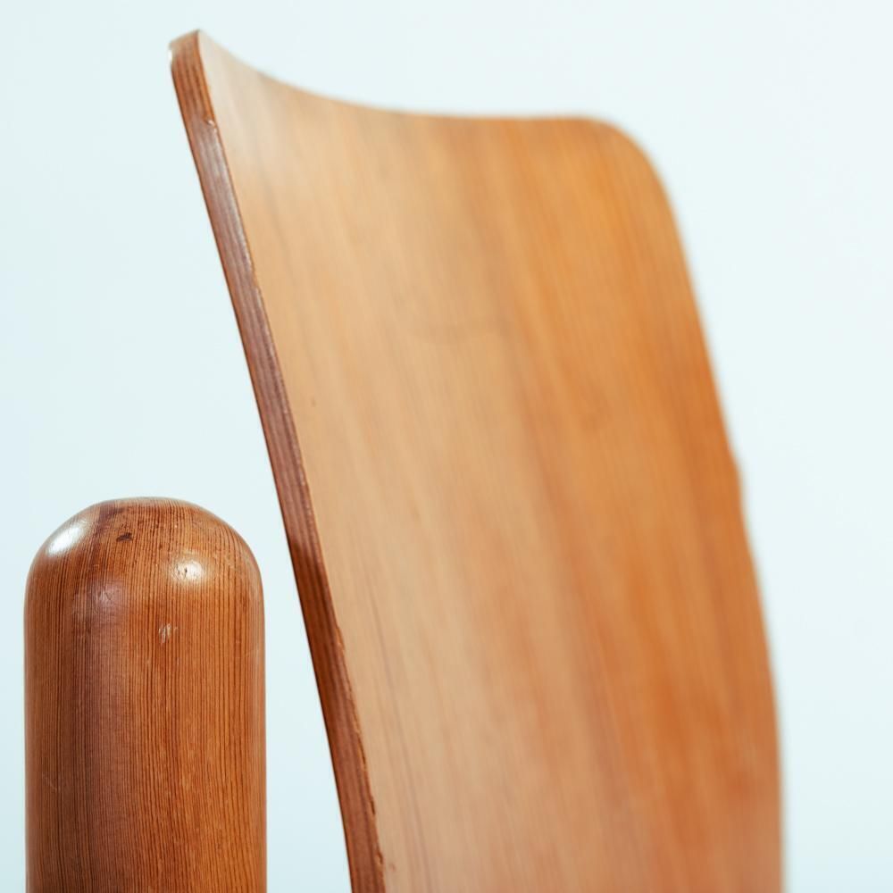 Knud Friis & Elmar Moltke Nielsen (Friis & Moltke) Pine Brutalist Chairs Getama photo furniture