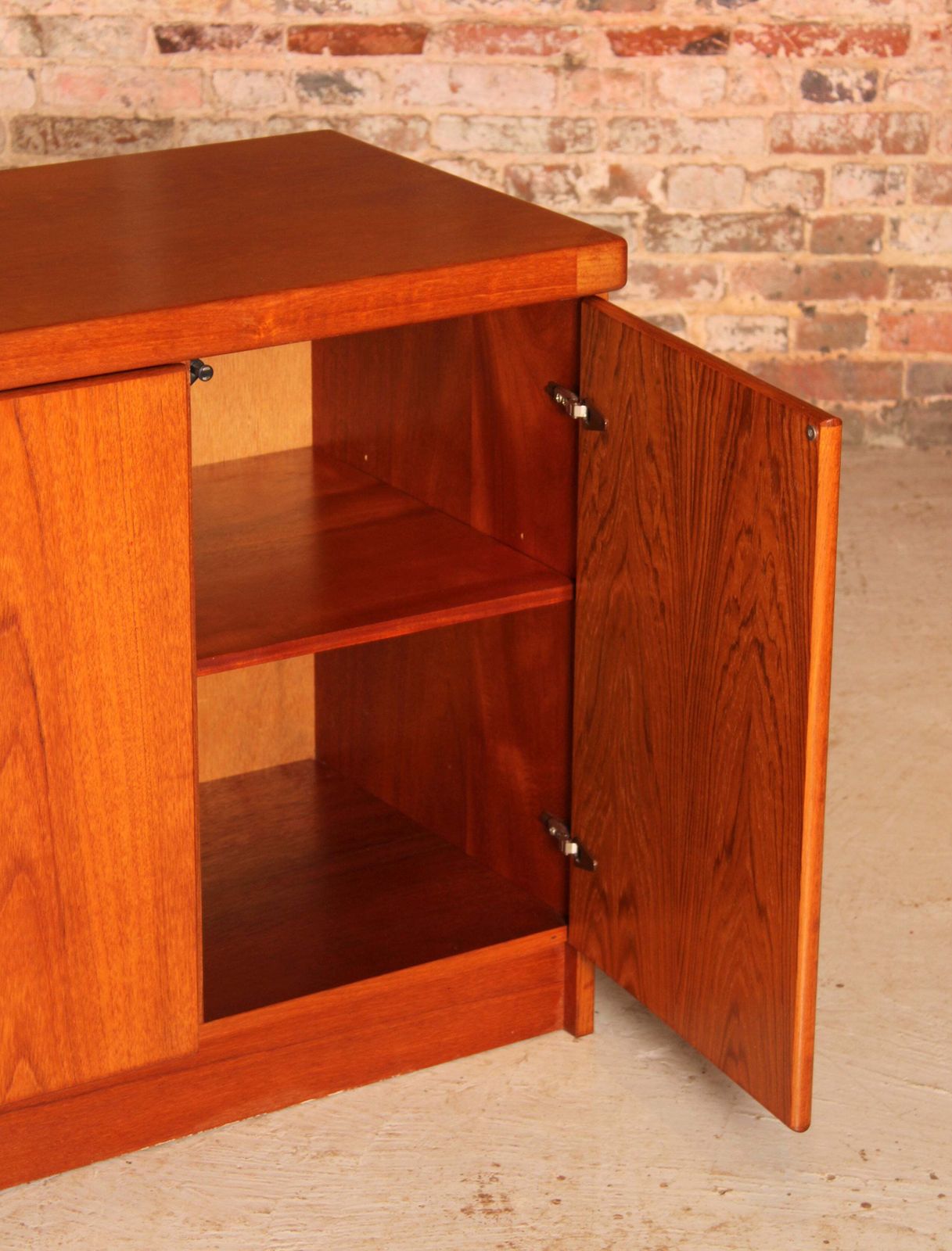 Danish Mid Century Teak Sideboard By Christian Linneberg, Circa 1970s photo vintage
