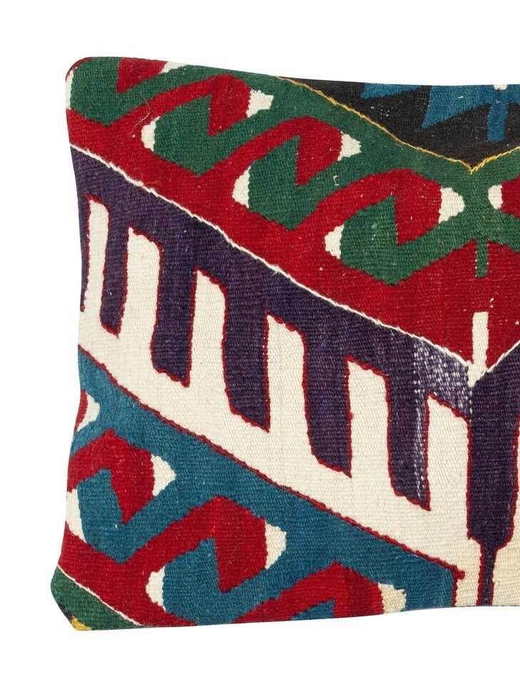 Vintage Kilim Cushion Cover Pillowcase Turkish Lumbar Pillow Cover photo furniture