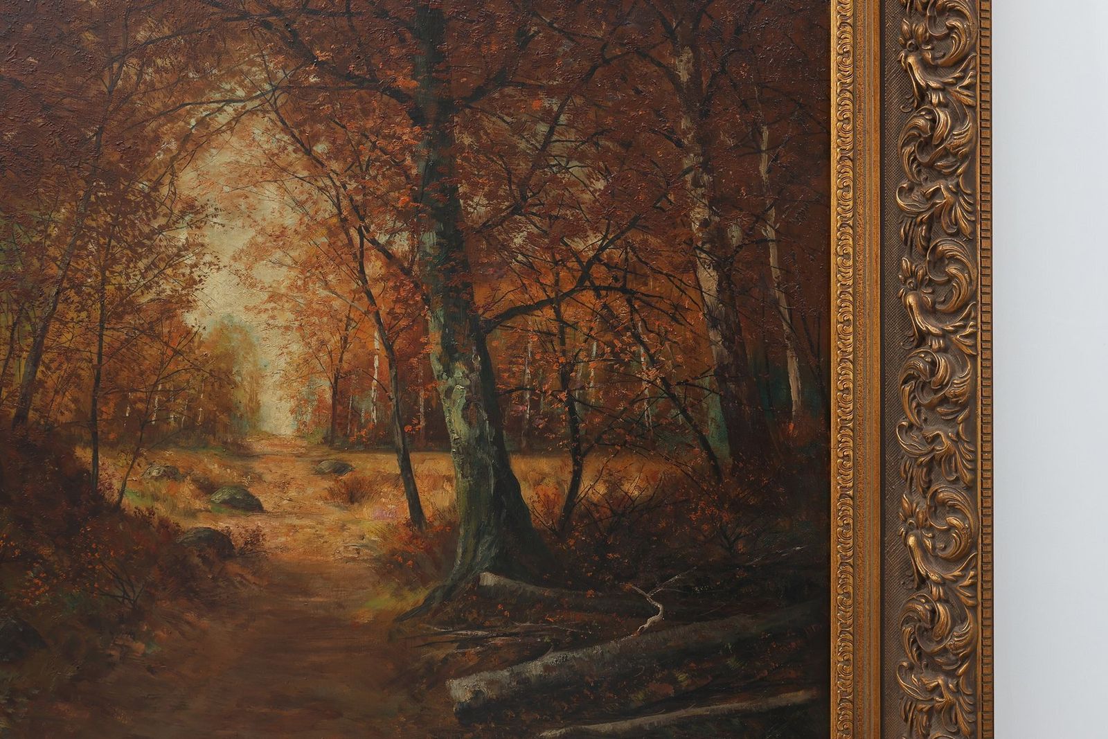 French Artist, Forest, 1926, Oil On Canvas, Framed photo for sale