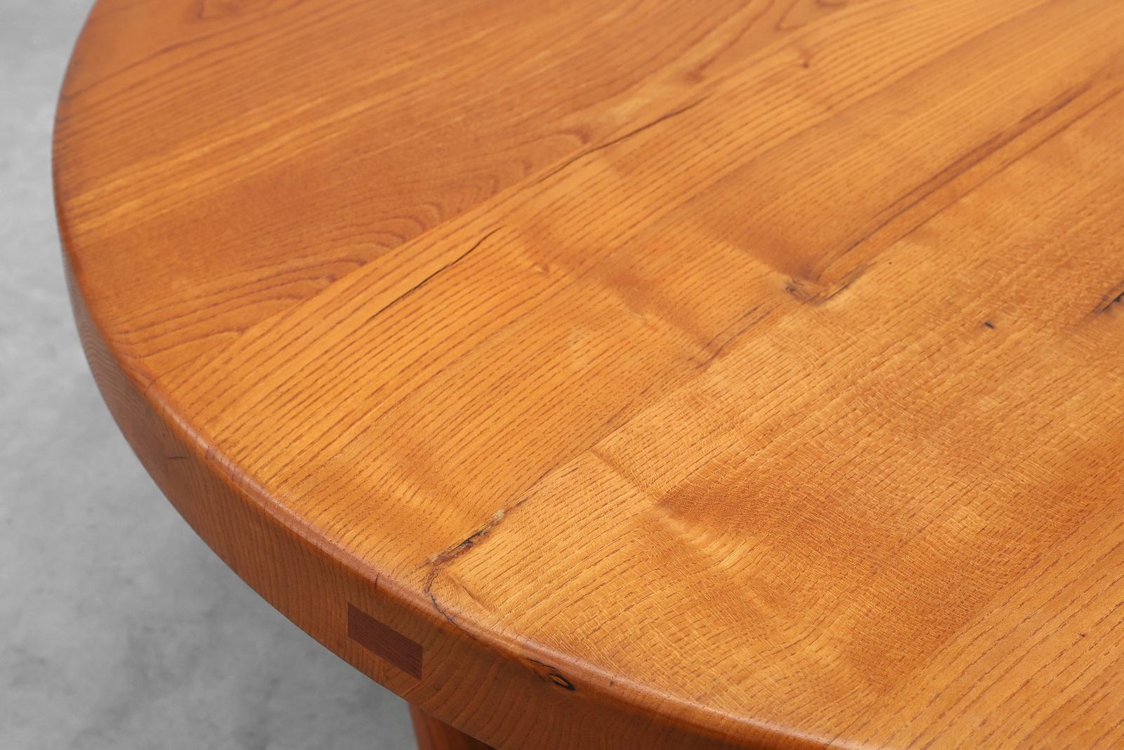 Model T02m Coffee Table In Elm From Pierre Chapo, France, 1976 photo Furniture