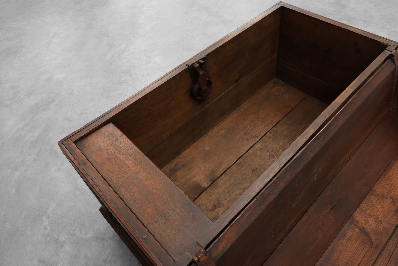 Large 18th Century Provincial Oak Chest, France photo buy
