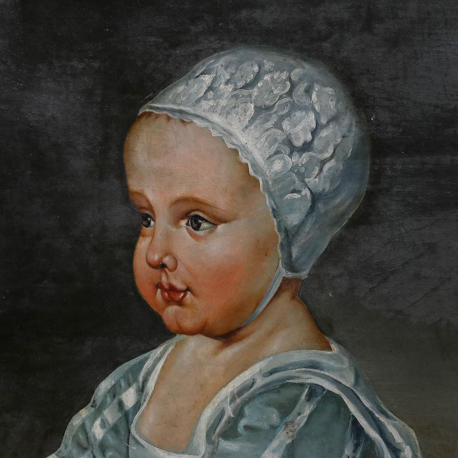 After Anthony Van Dyck (1599 1641) Oil, Portrait Of Infant James II photo Art