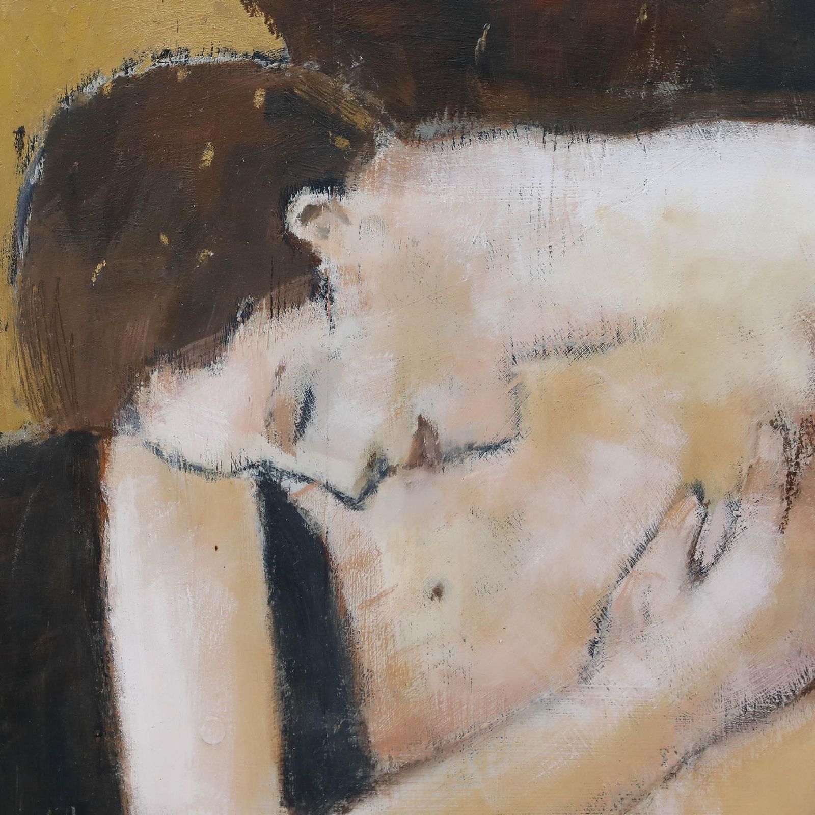 Andy Waite (B.1954) 2010 Oil, Hand On Heart photo Art