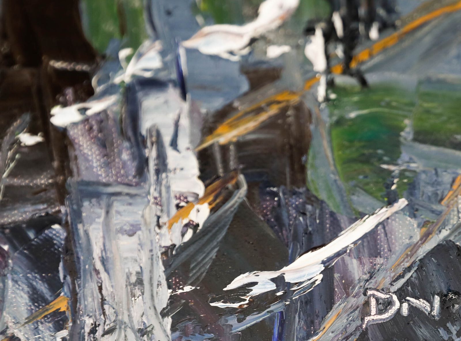 Daniel Nichols 20th Century Oil, Middlesbrough photo Art