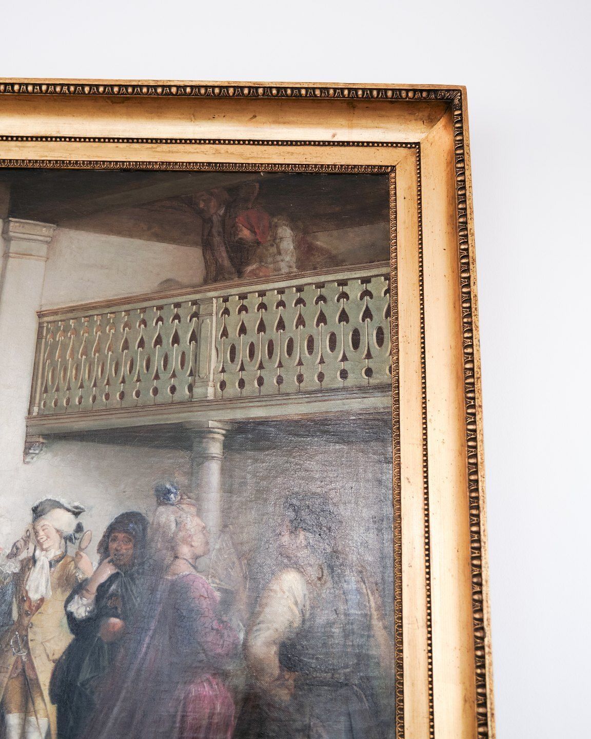 Wilhelm Marstrand – Scene From Ludvig Holberg’s “The Happy Shipwreck” – Unsigned – Oil On Canvas – 95 X 135 Cm Great Condition photo buy