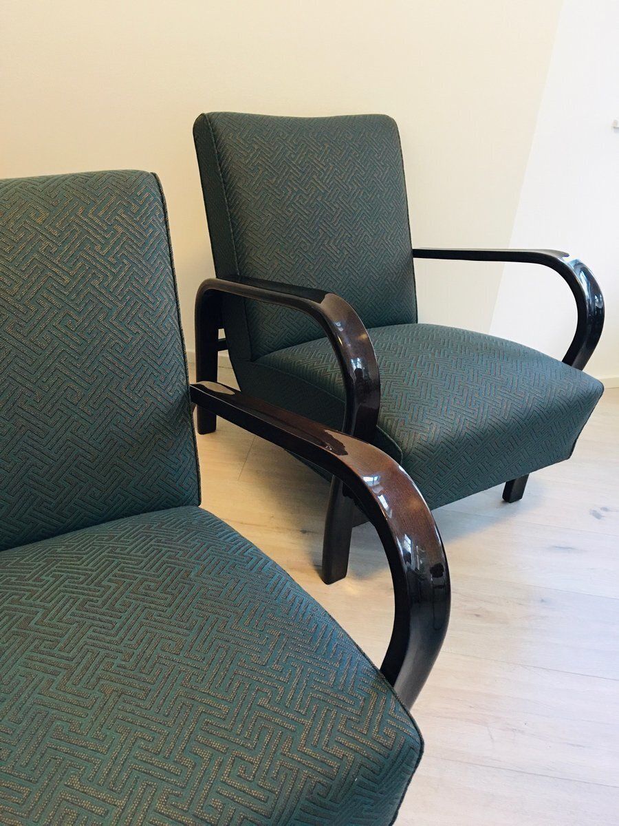 Armchairs By Karel Kozelka & Antonin Kropacek For Interier Praha, 1950s, Set Of 2 photo Furniture