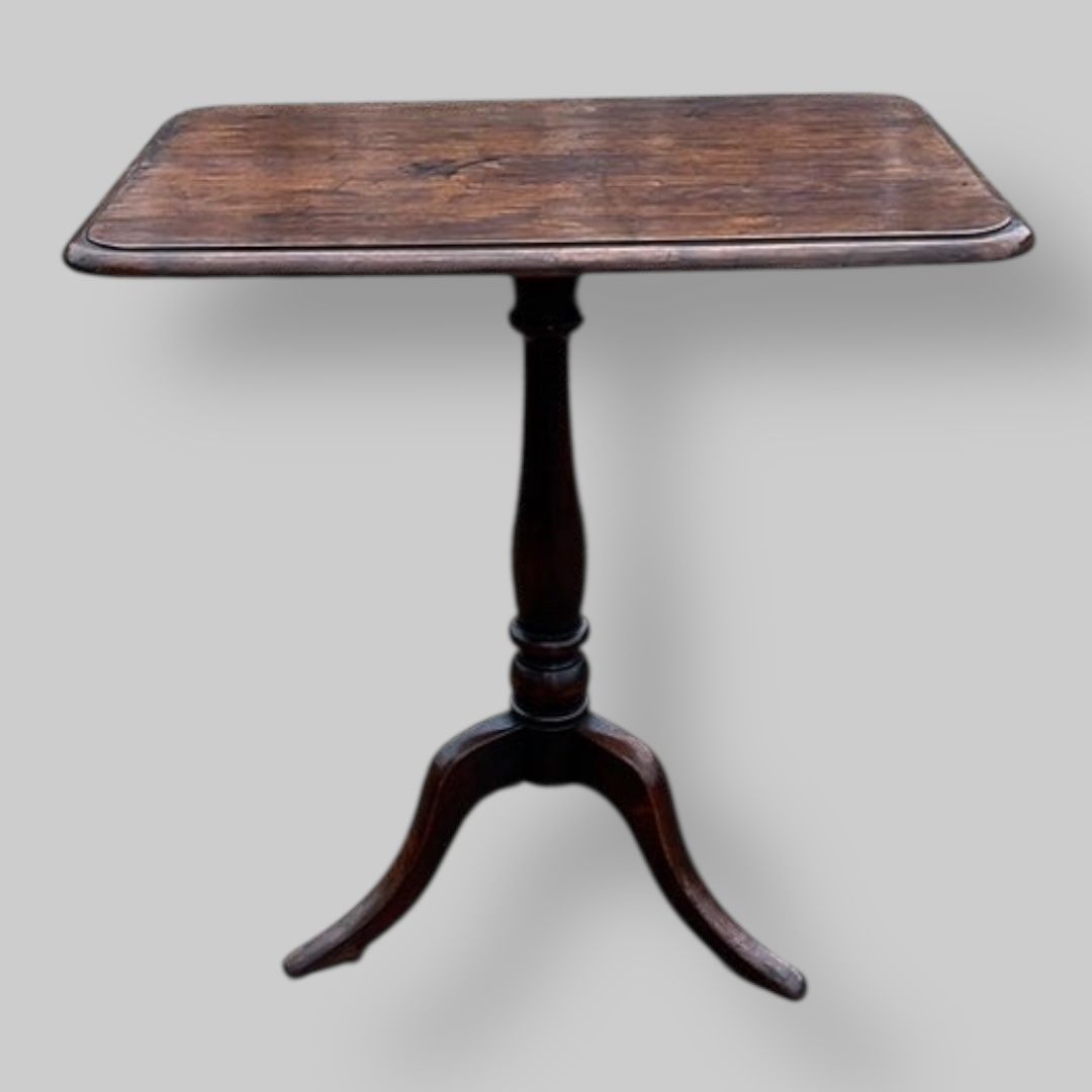 Georgian Mahogany Tilt Top Occasional Table, C.1810 photo furniture