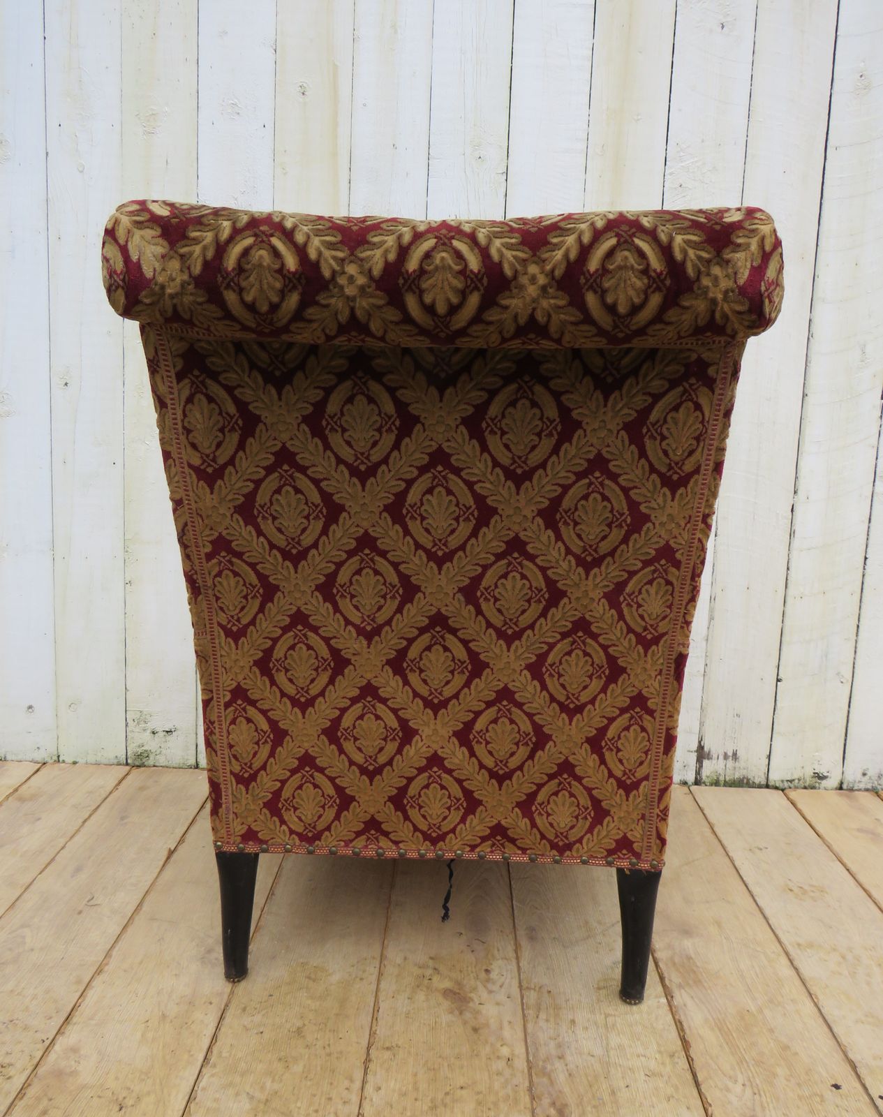 Antique French Napoleon III Library Armchair photo buy