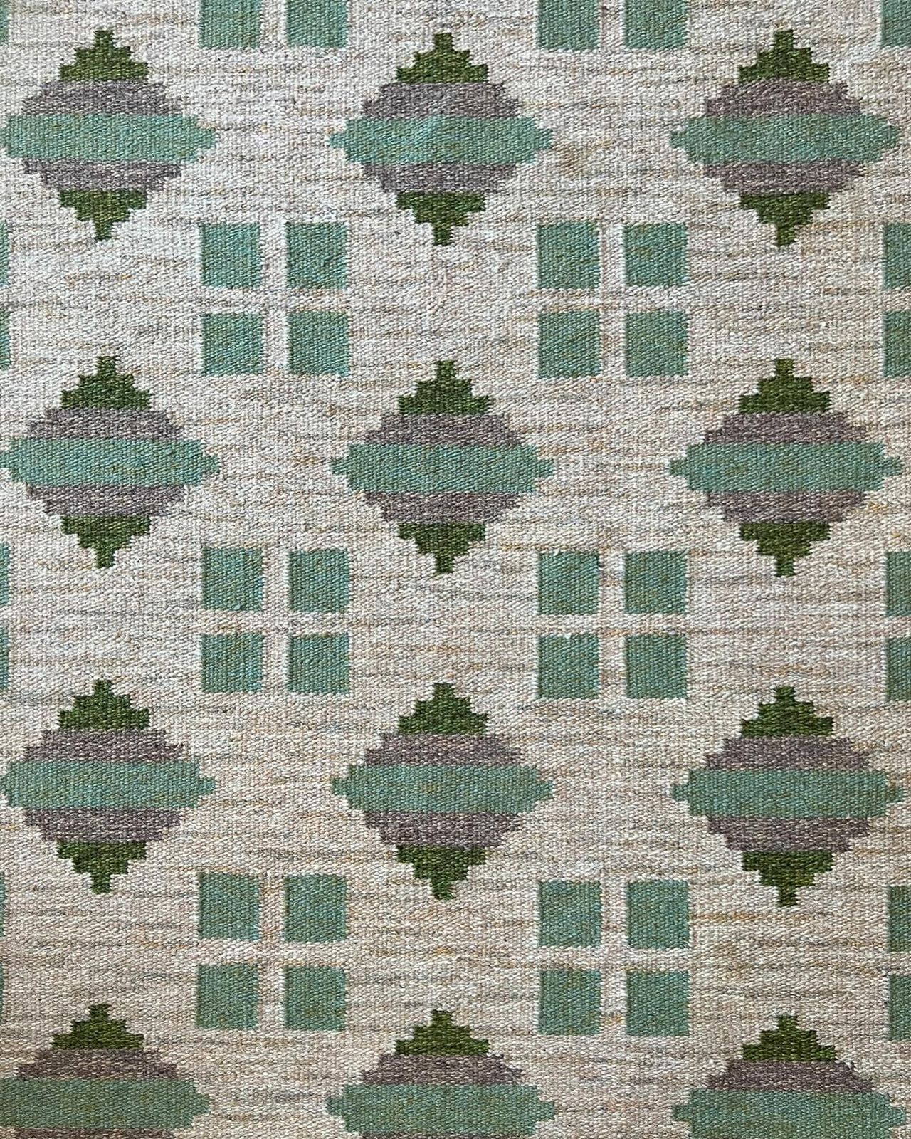 1950's Swedish Flatweave By Hz photo for sale