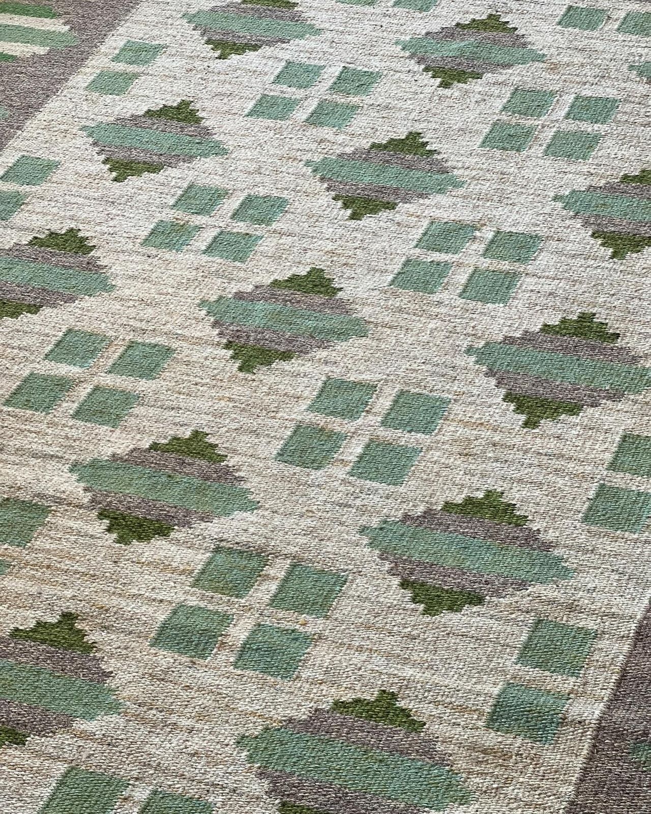 1950's Swedish Flatweave By Hz photo Textiles