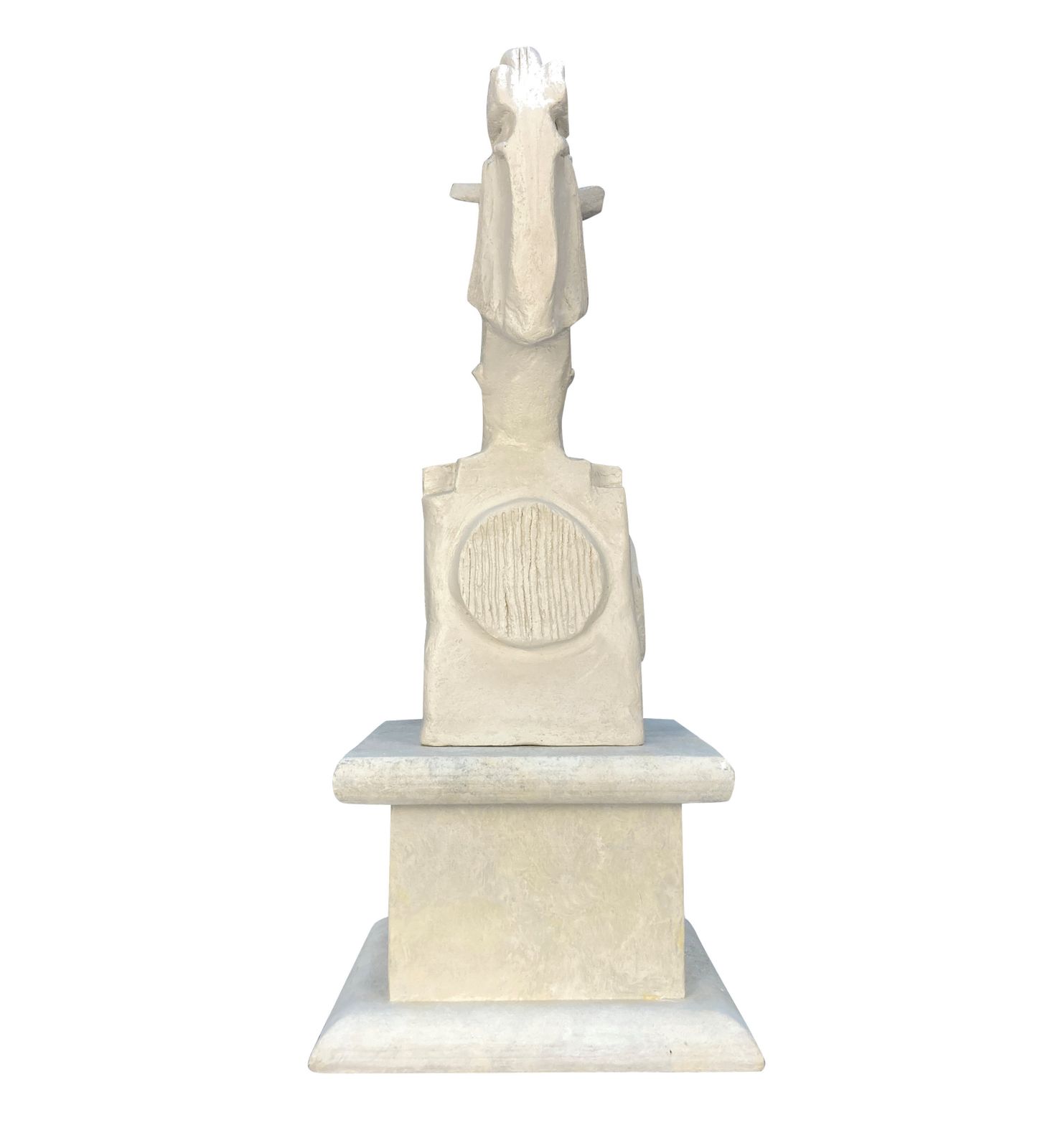 An English Modernist Plaster Sculpture photo Art