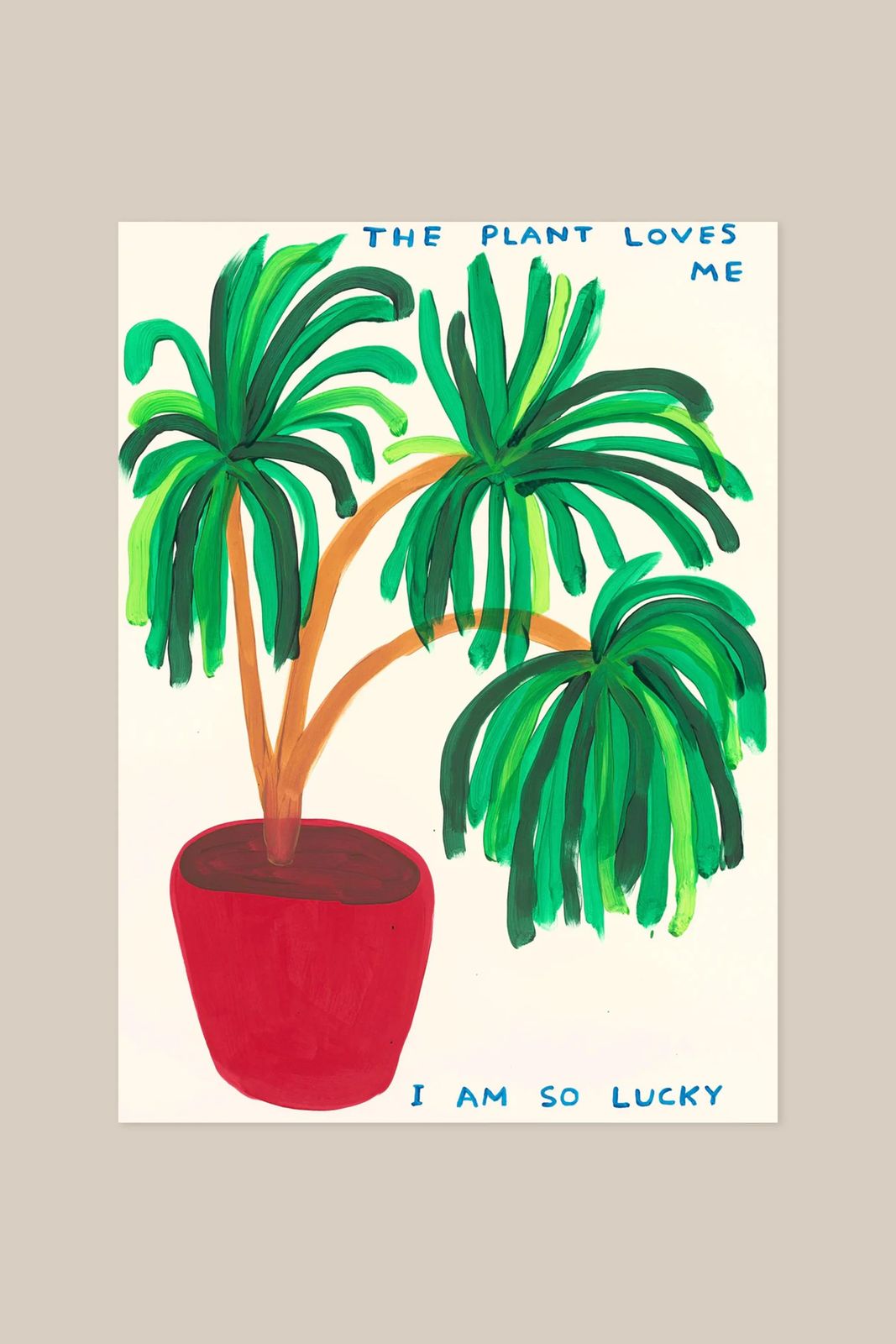 David Shrigley ‘The Plant Loves Me’ photo for sale