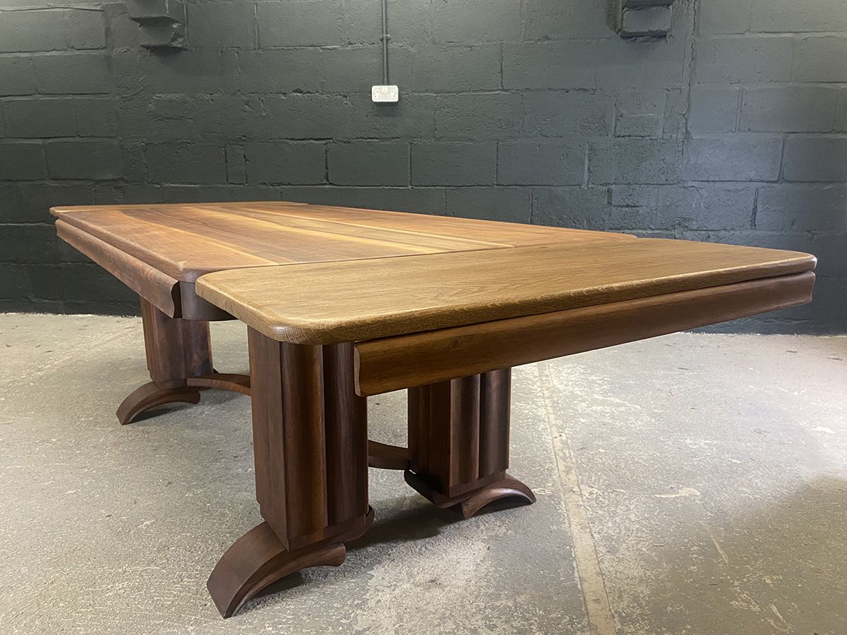photo for sale French Art Deco Dining Table, Dominique, Rosewood, Circa 1930