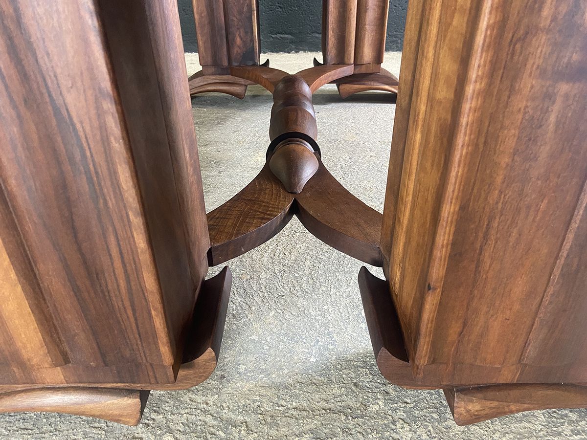 photo buy French Art Deco Dining Table, Dominique, Rosewood, Circa 1930