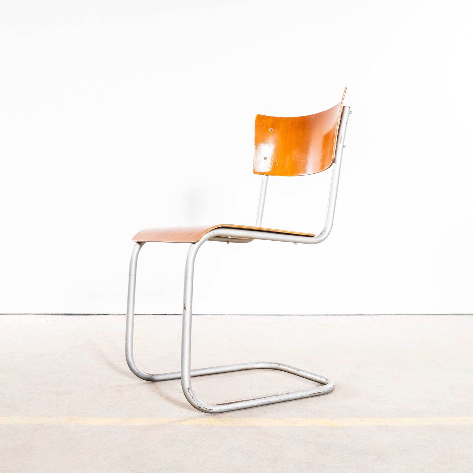 1950's Fn6 Cantilever Dining Chair By Mart Stam For Mücke Melder   Set Of Four photo buy