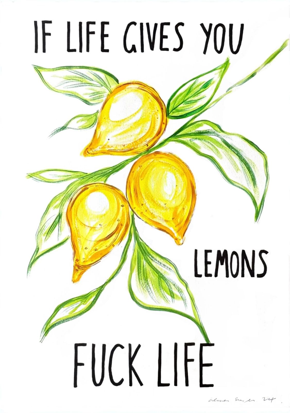 Alma Singer ‘If Life Gives You Lemons’
