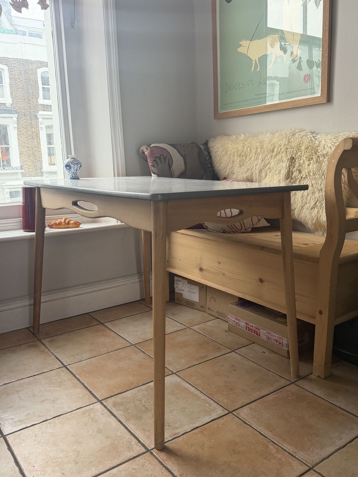 Vintage Danish Kitchen Table photo for sale